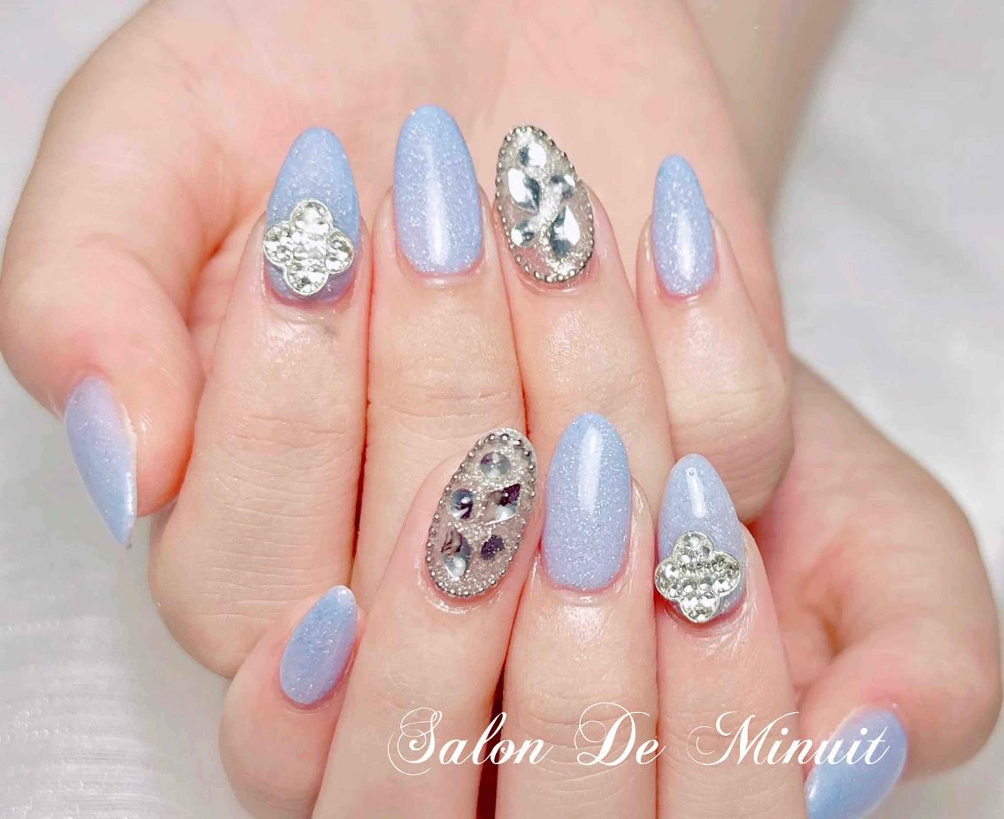 🎀大人気NO.2【Hand】持ち込みデザイン100分やり放題6980（デザイン、大きいパーツ4本程度）🎀の写真