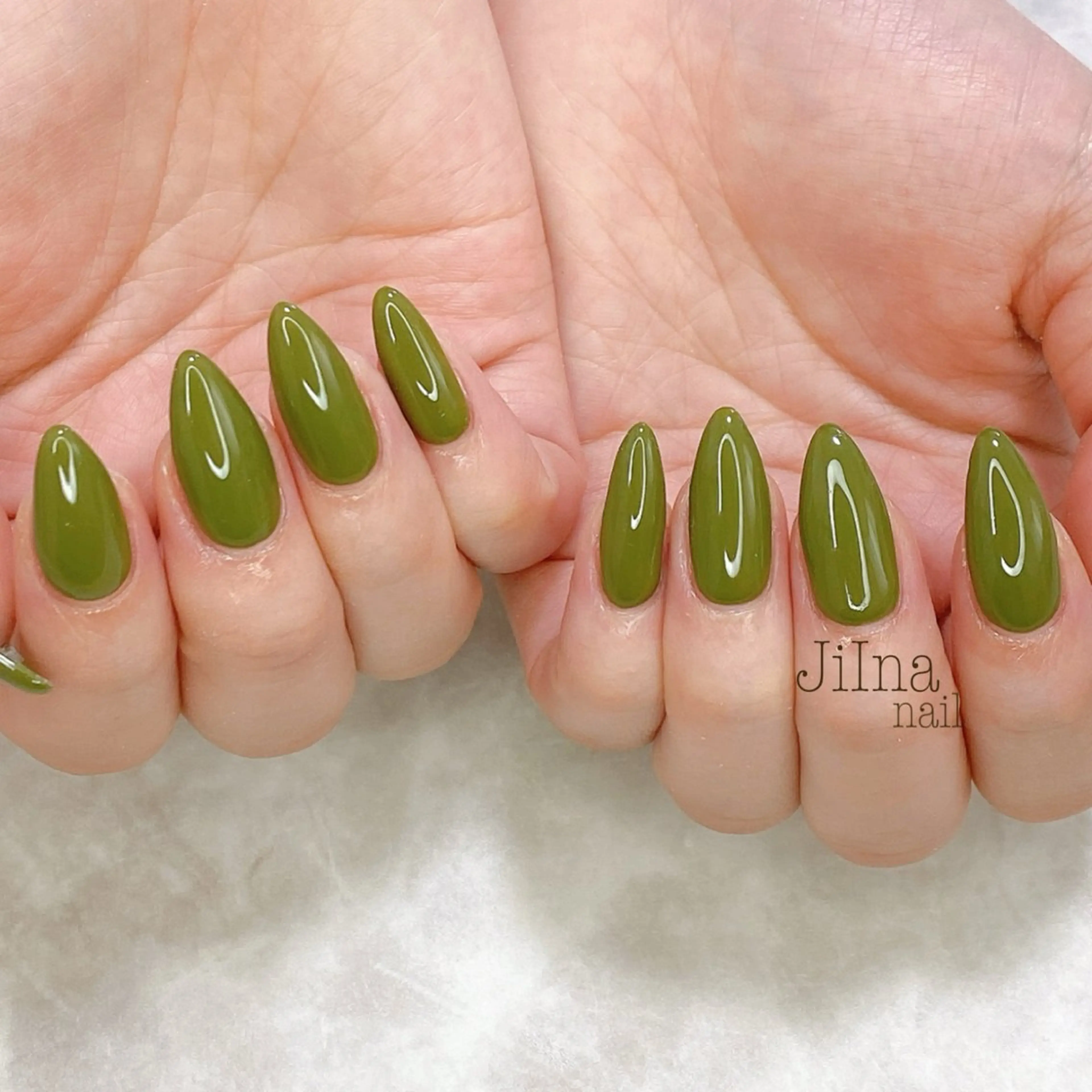 ネイル ワンカラーネイル JiIna nailのネイルデザイン