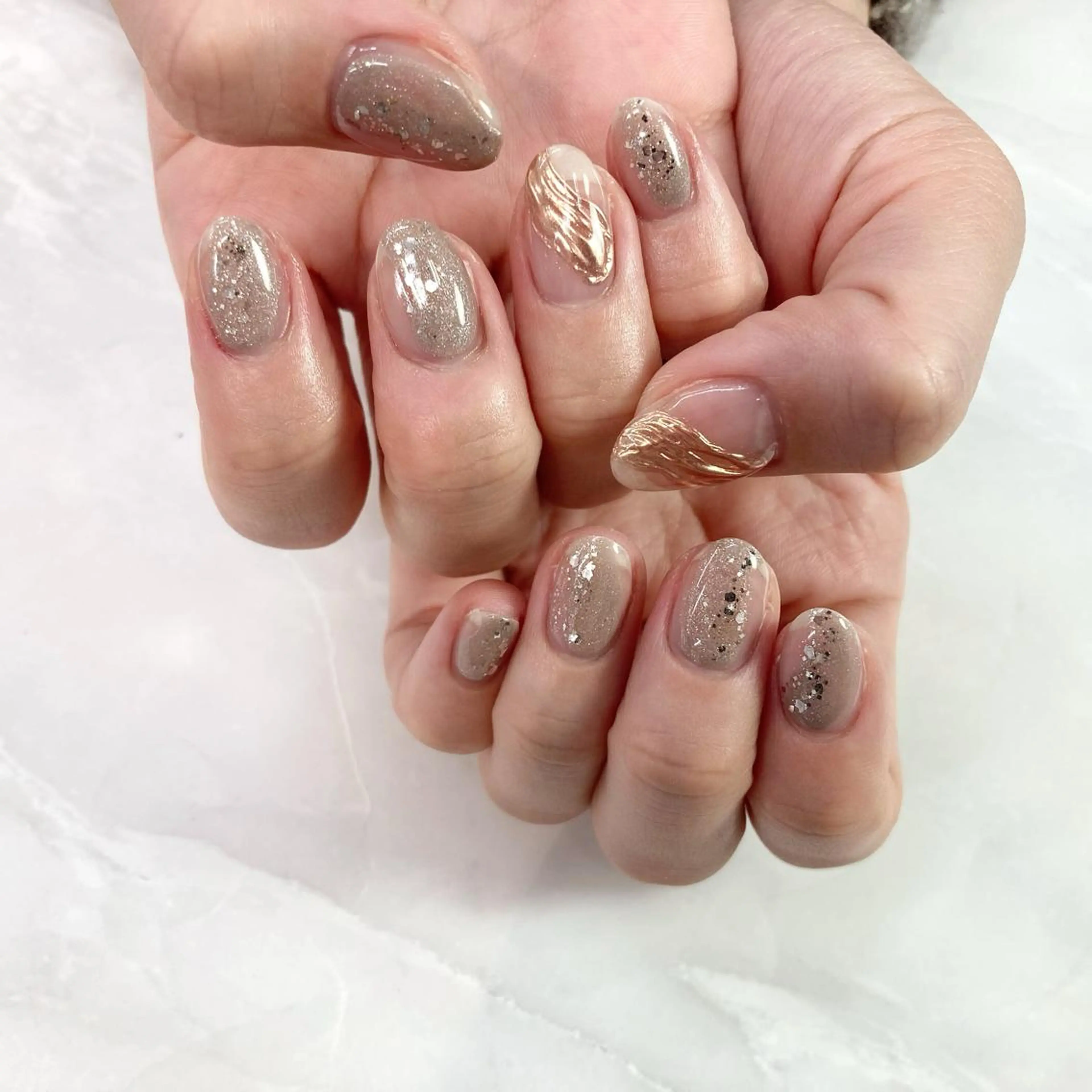 ネイル KODA308 Saoriのネイルデザイン