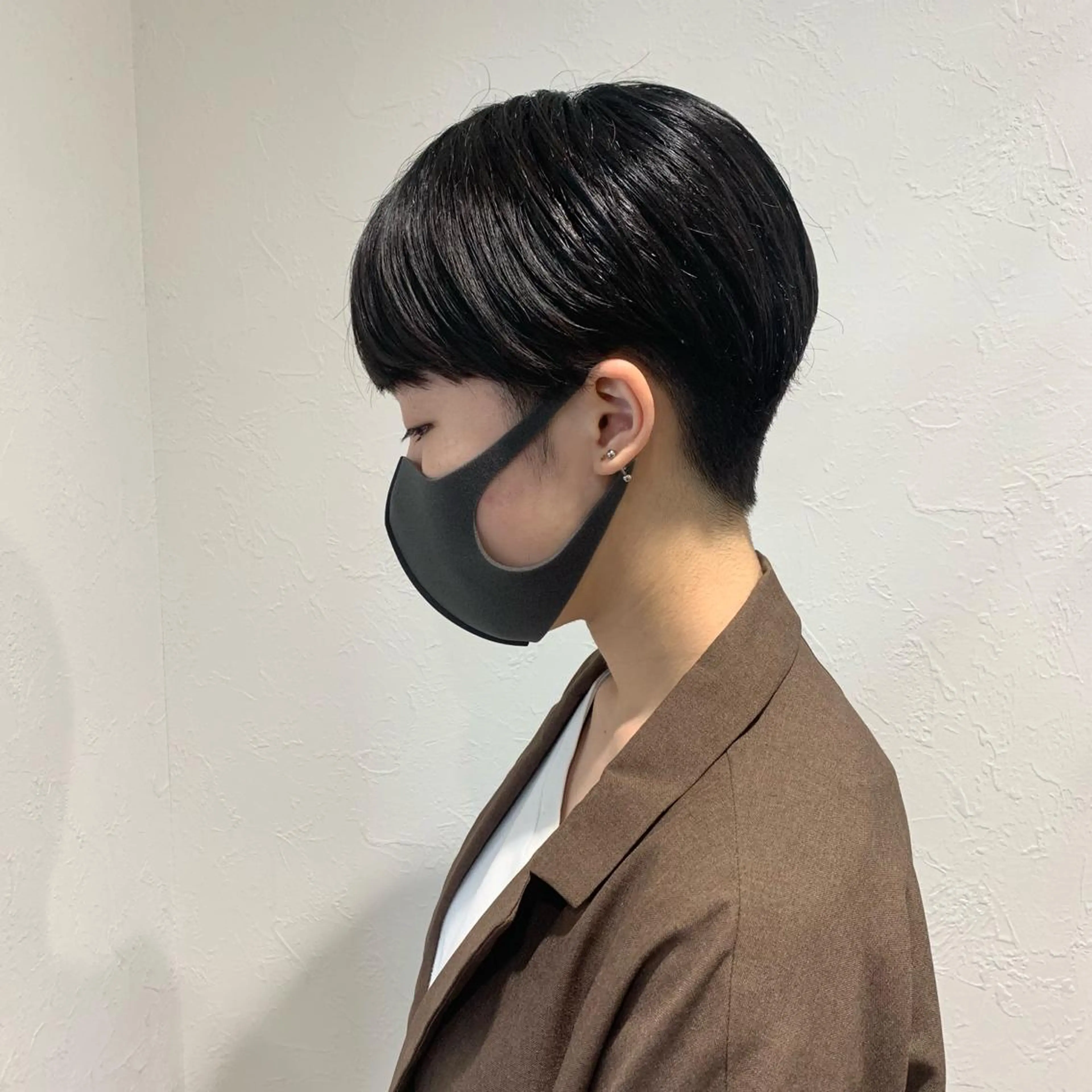 ショート カット ヘアカラー トリートメント shiho .のヘアスタイル