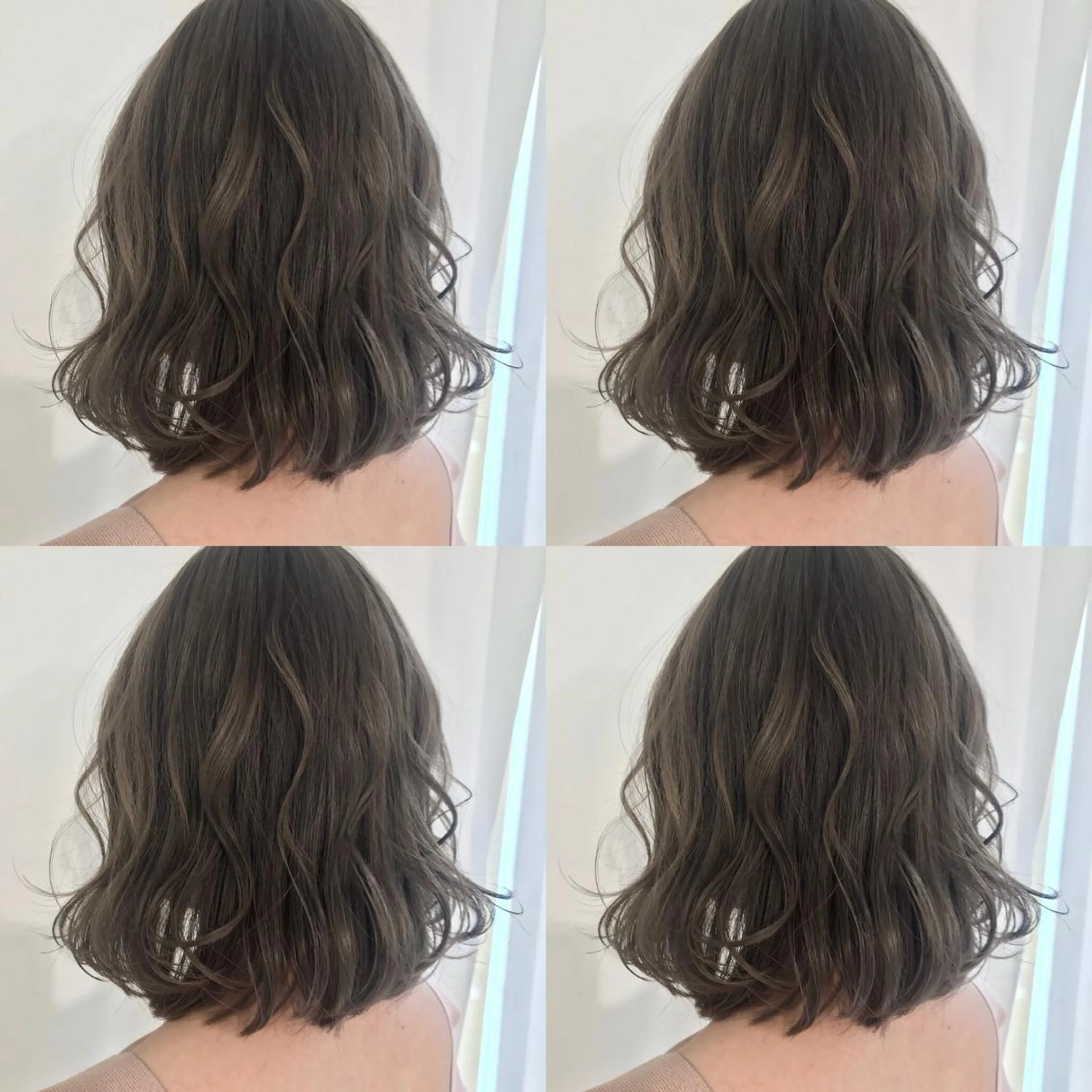 ミディアム カラー ヘアカラー SALOWIN所属・小栗 麻衣のヘアスタイル