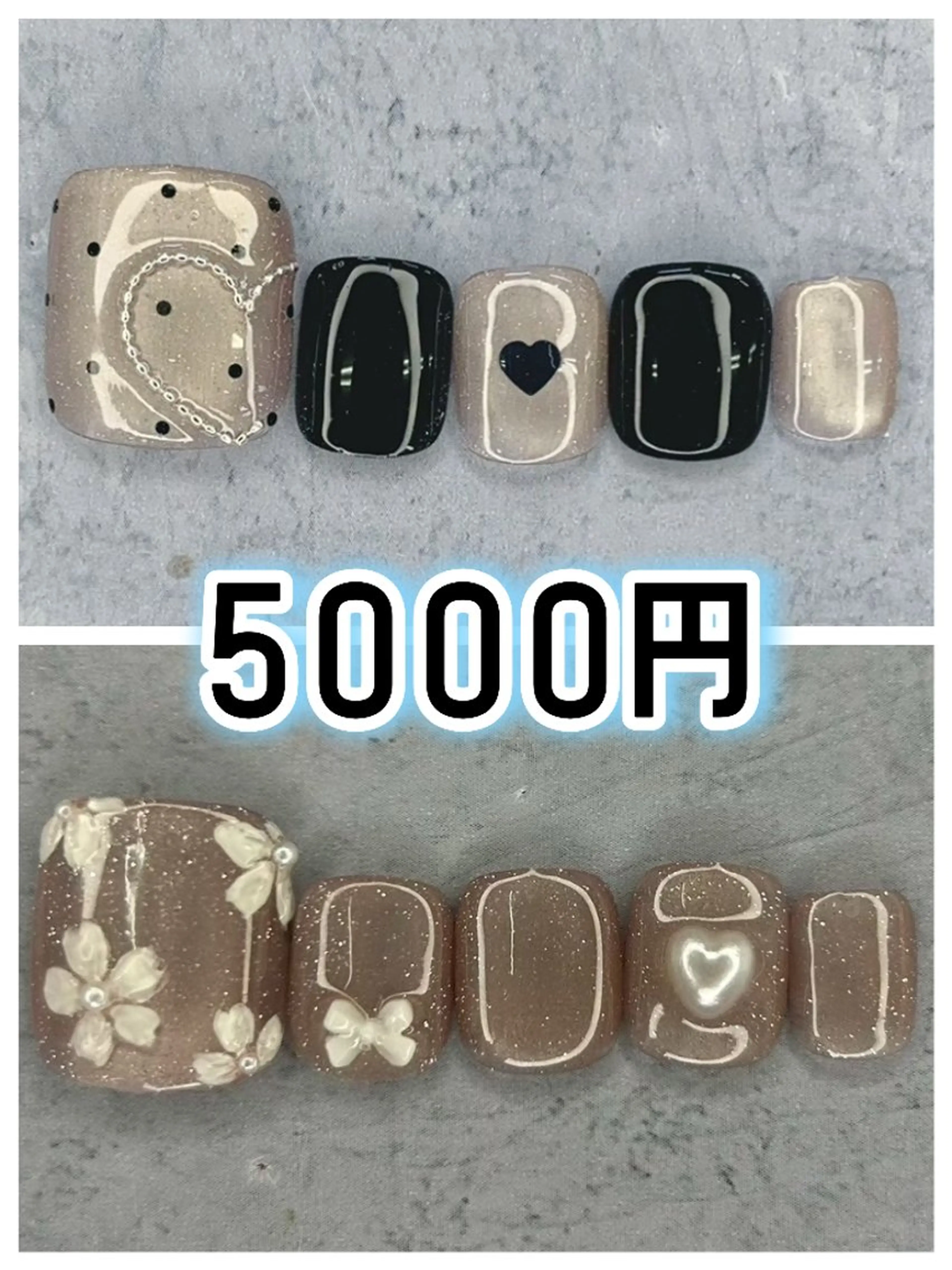 ネイル フットネイル フットネイル Milana 川瀬のネイルデザイン
