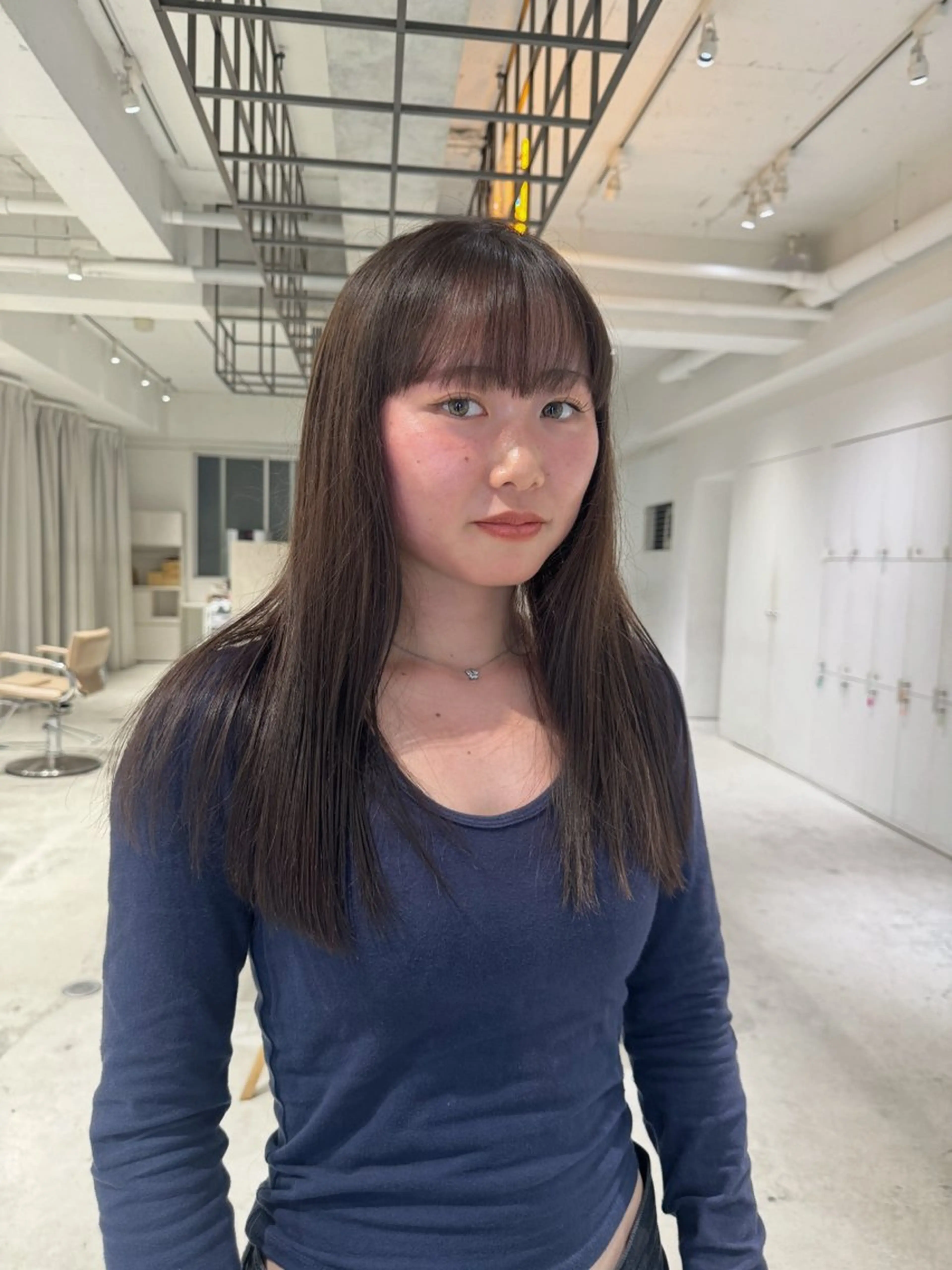 セミロング カラー カット ヘアカラー トリートメント ralme/sol 髙橋一哉のヘアスタイル