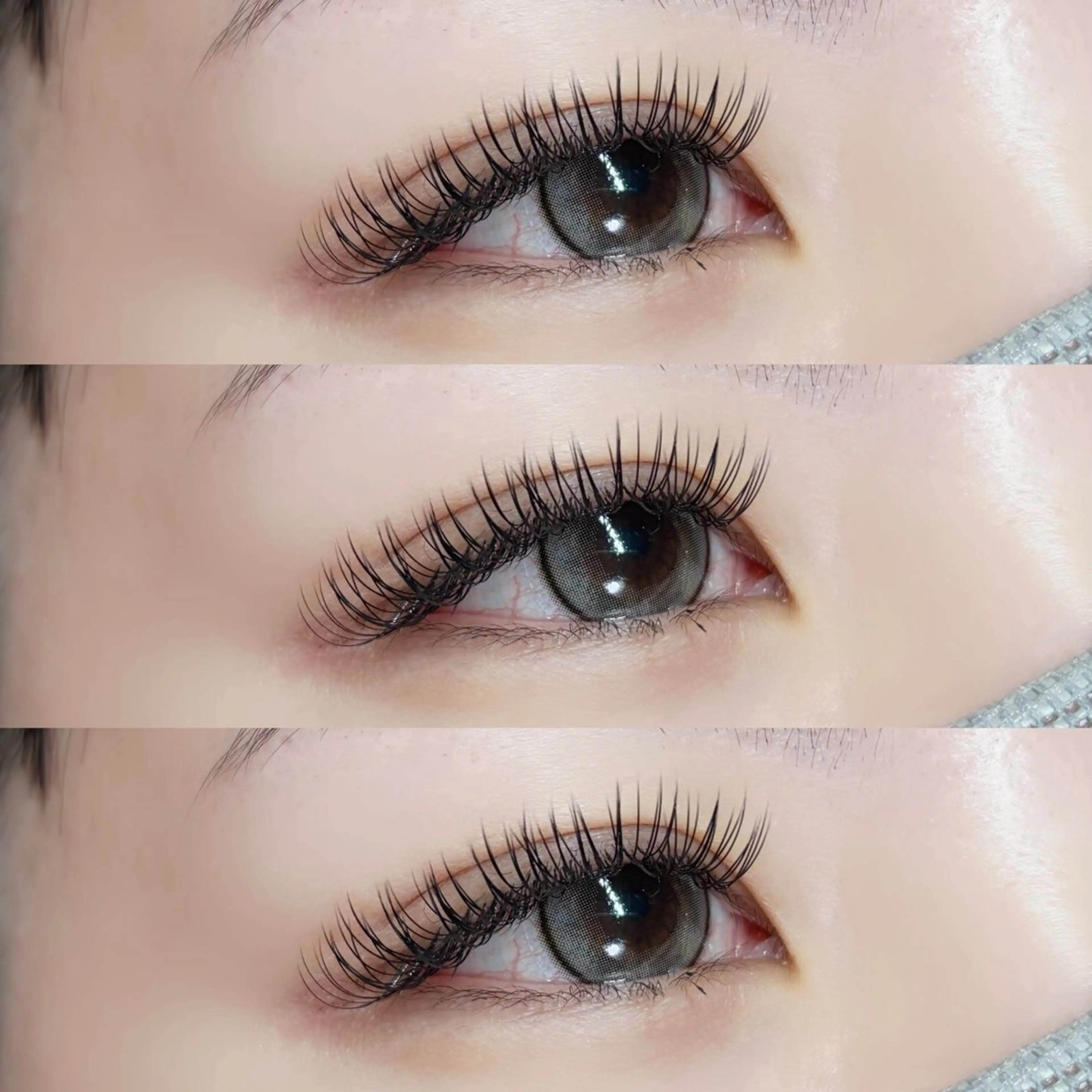 【3月限定】LEDフラットラッシュ120本コーティング付🌻¥7700の写真