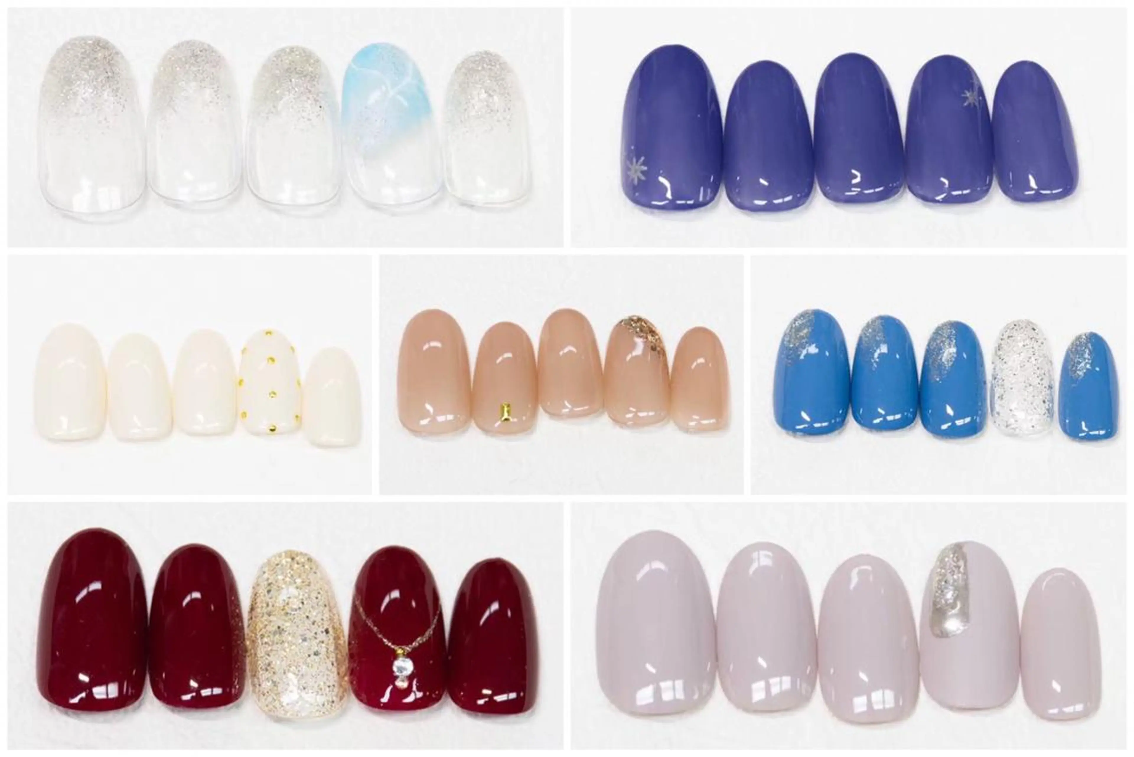 ネイル シンプルネイル クレアラルーチェ 広島店のネイルデザイン