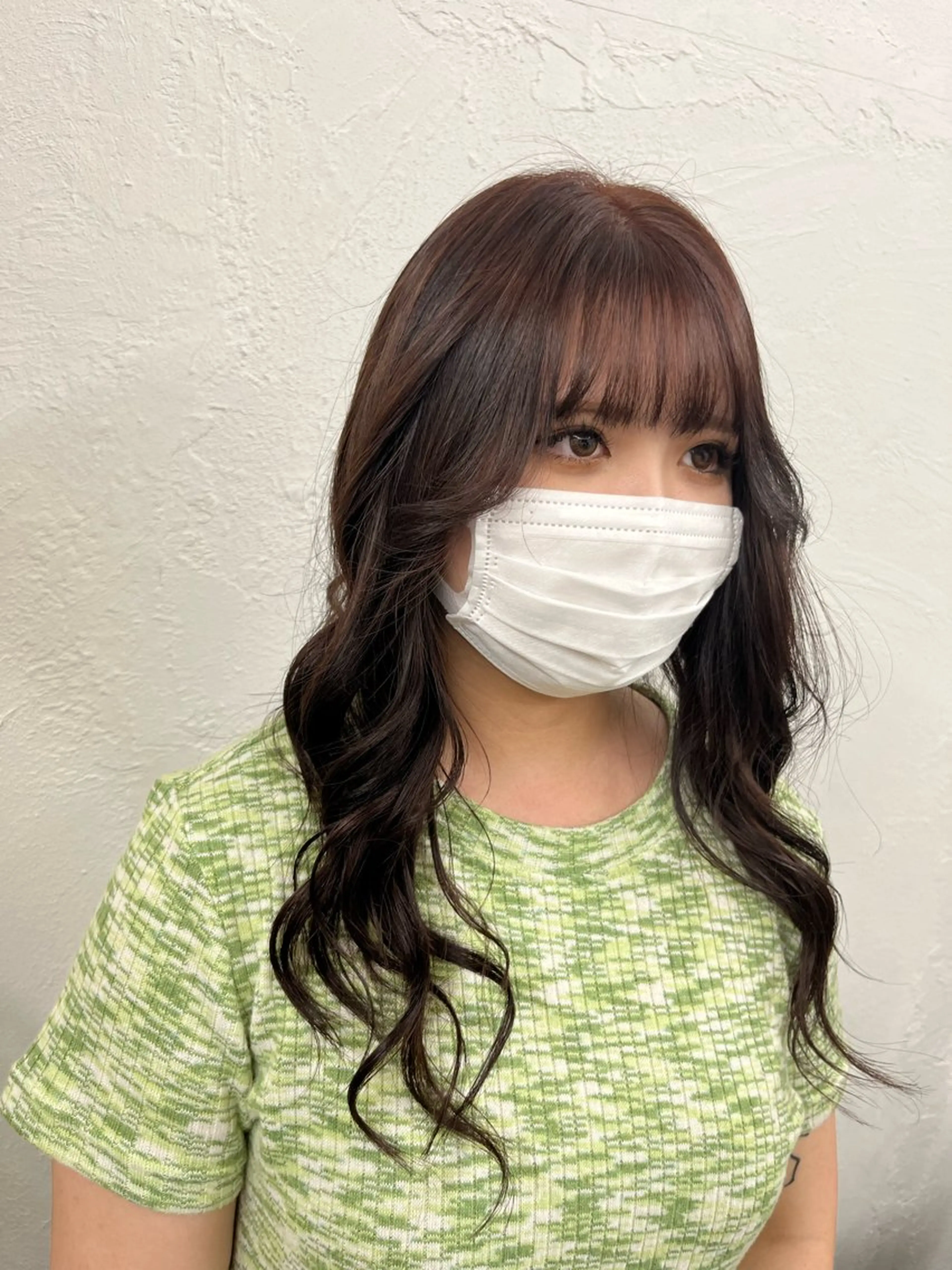ロング カラー yuuna ✮ door whiteのヘアスタイル