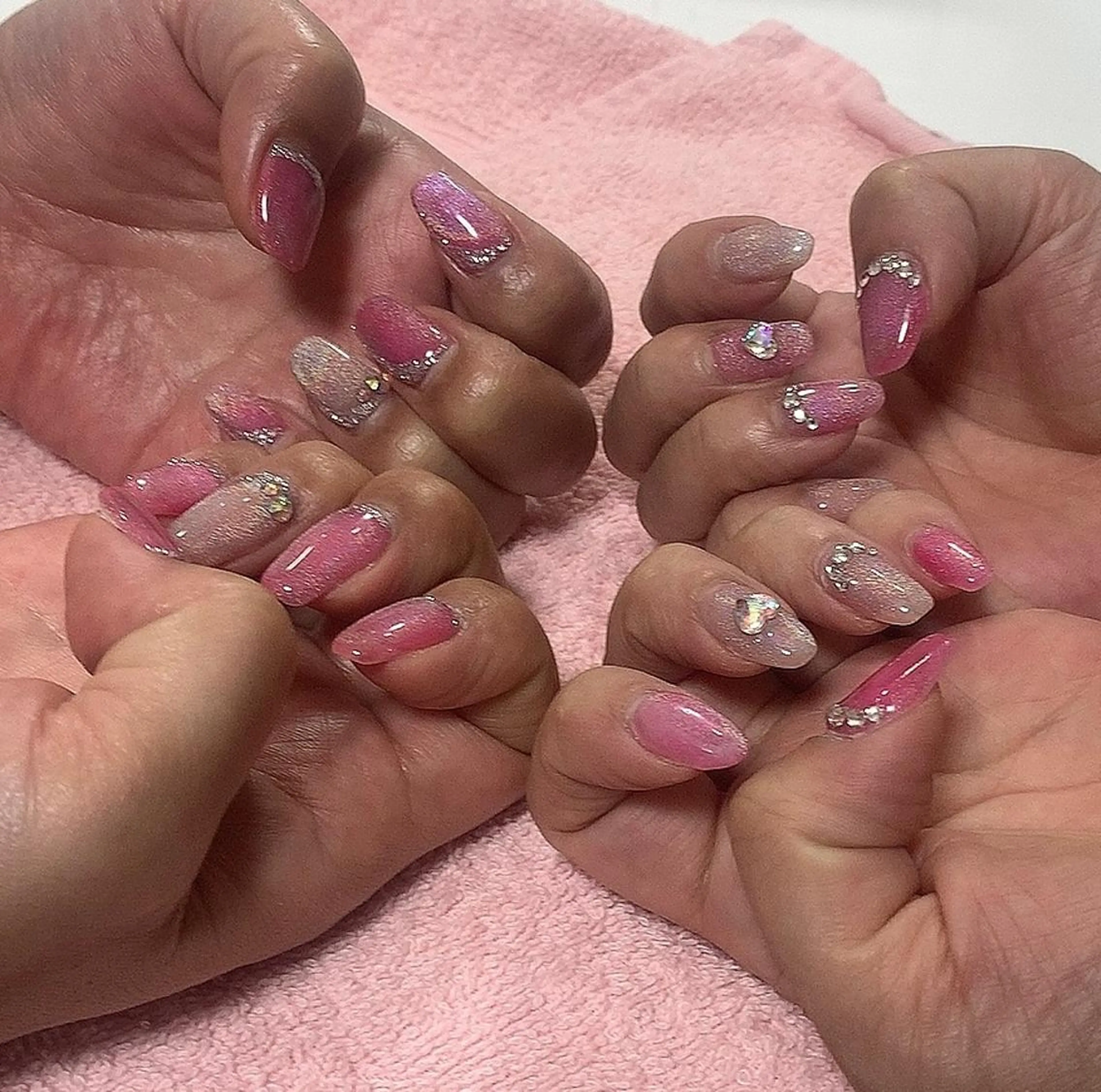 ネイル マグネットネイル ハンドネイル MINAMI nailsのネイルデザイン