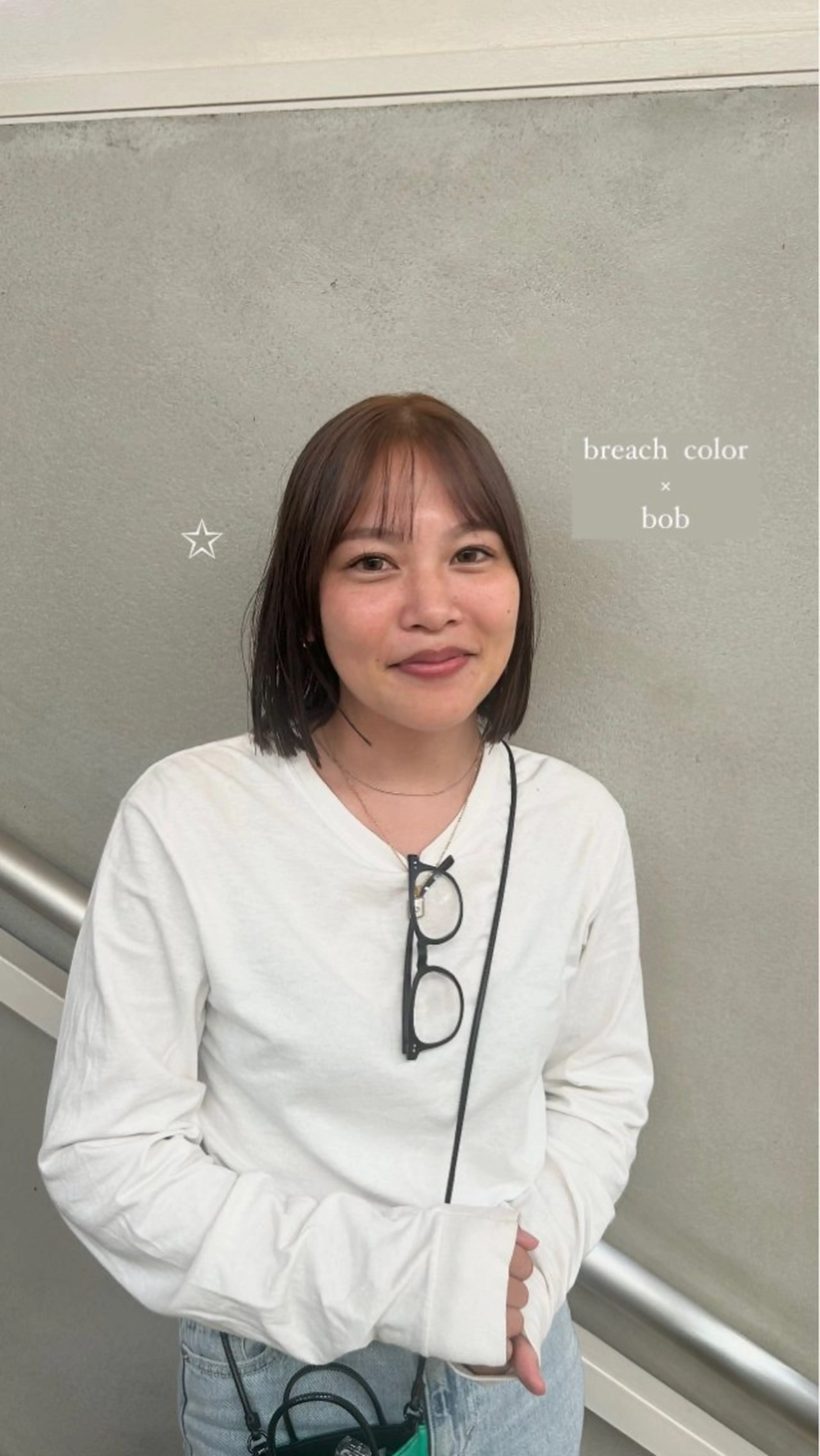 ショート カラー 透明感カラー/西梅田 / nagisa🦋のヘアスタイル