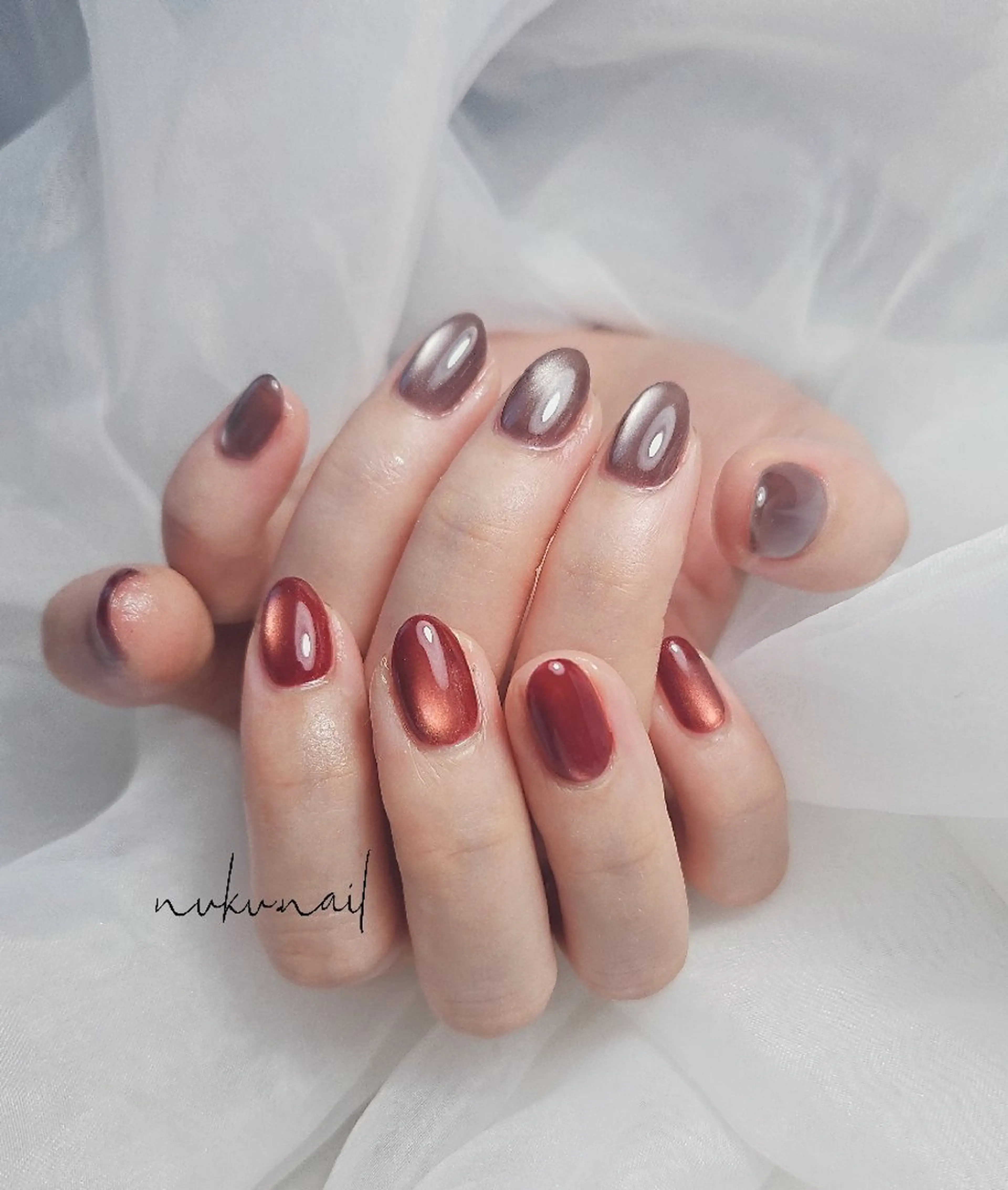 ネイル ワンカラーネイル nuku.nail 　namiのネイルデザイン