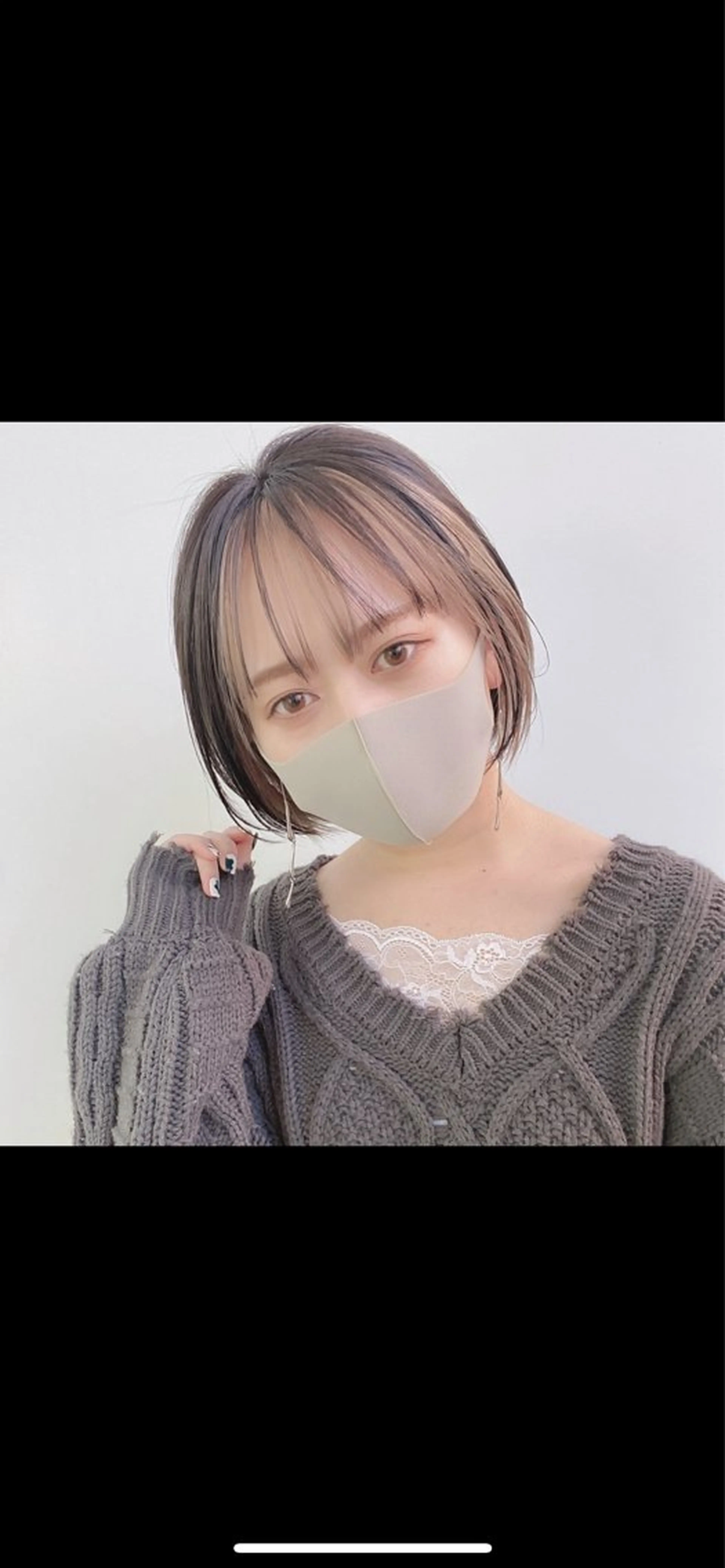 ショート カラー ブリーチ インナーカラー ボブ 【代表】 たき〜のヘアスタイル