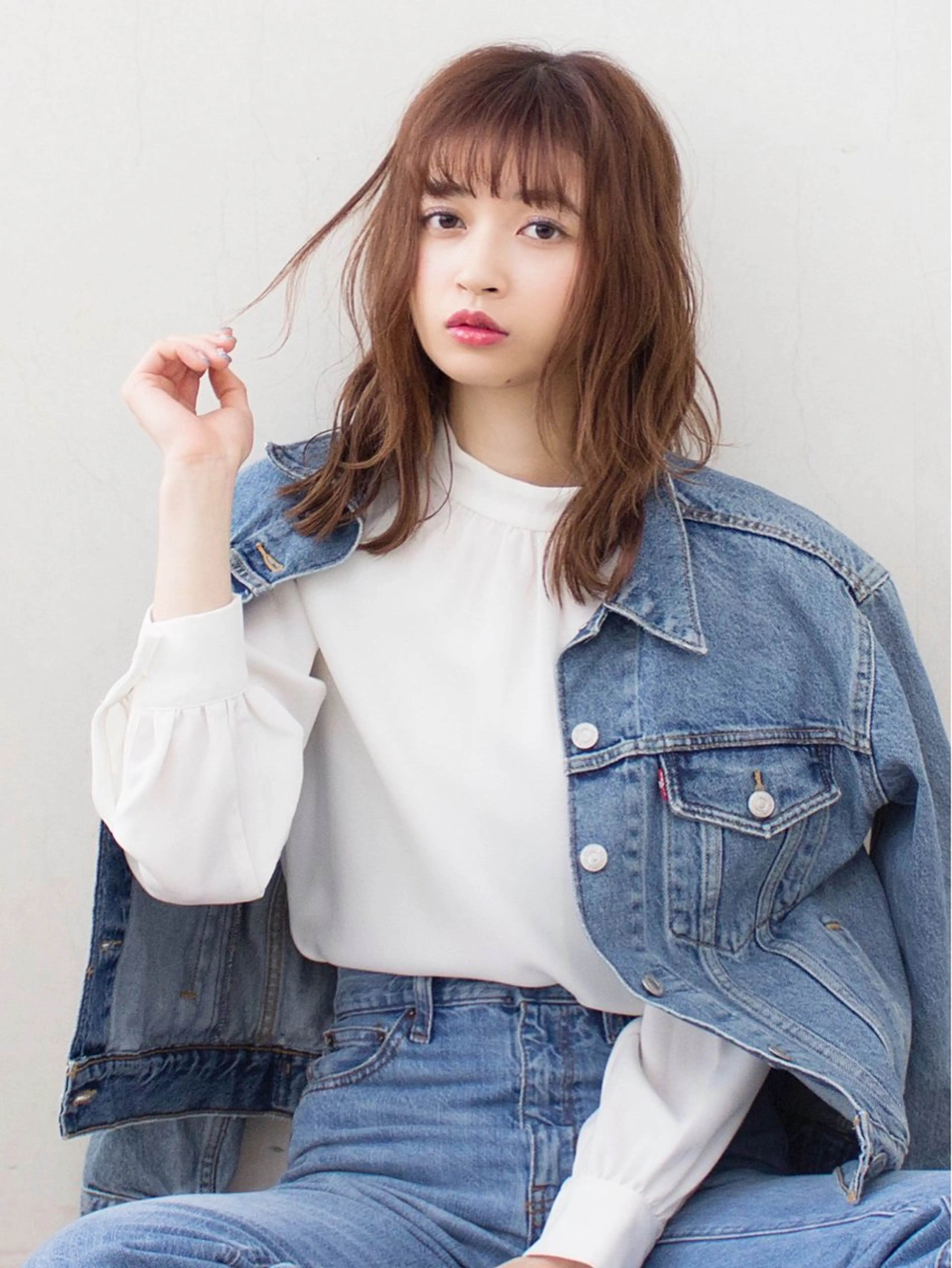 セミロング 増山  丈汰/ emue湘南台のヘアスタイル