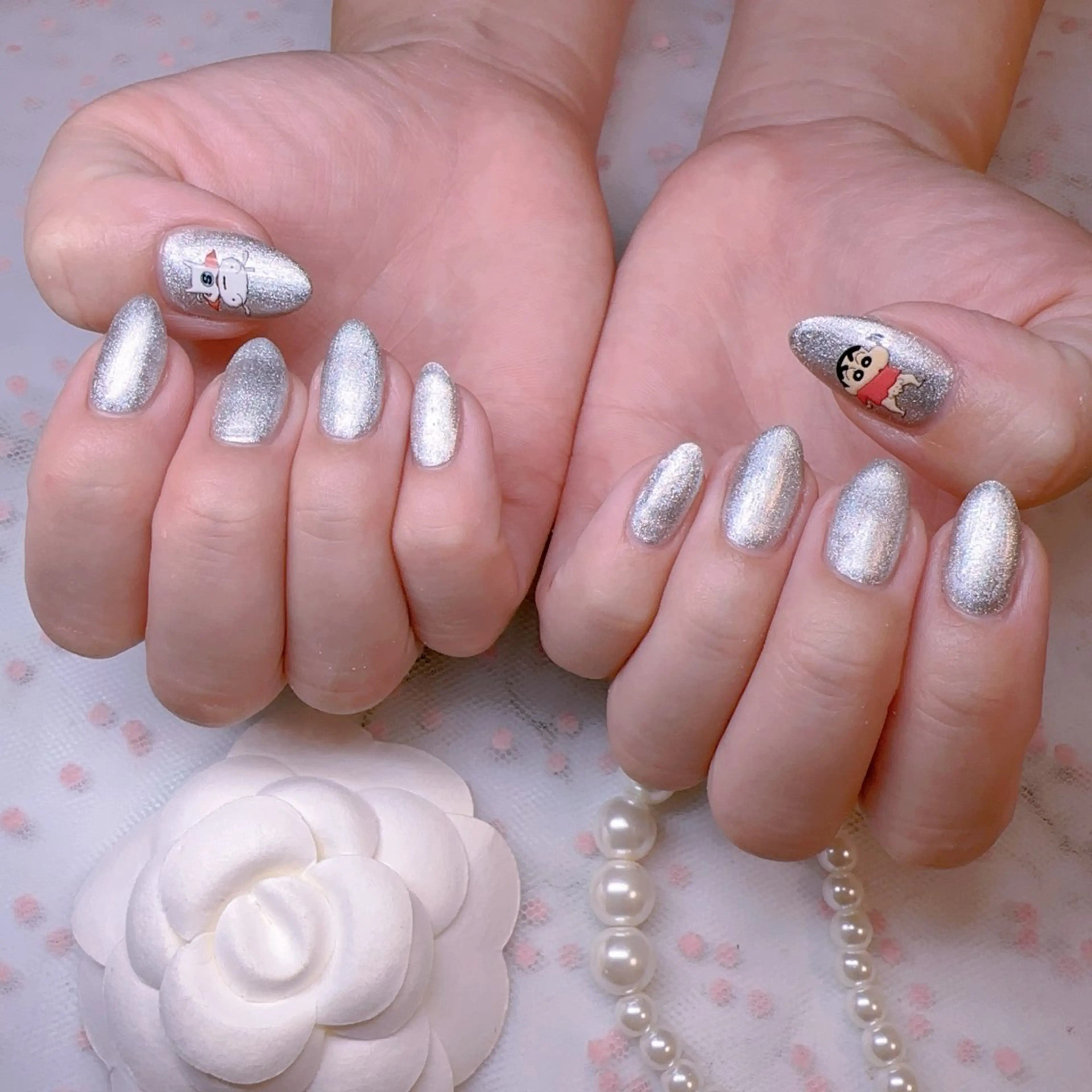 ネイル オーロラネイル フットネイル 韓国ネイル ラメ(グリッター) ラメグラデーション ハンドネイル Belle nail salon 新小岩のネイルデザイン