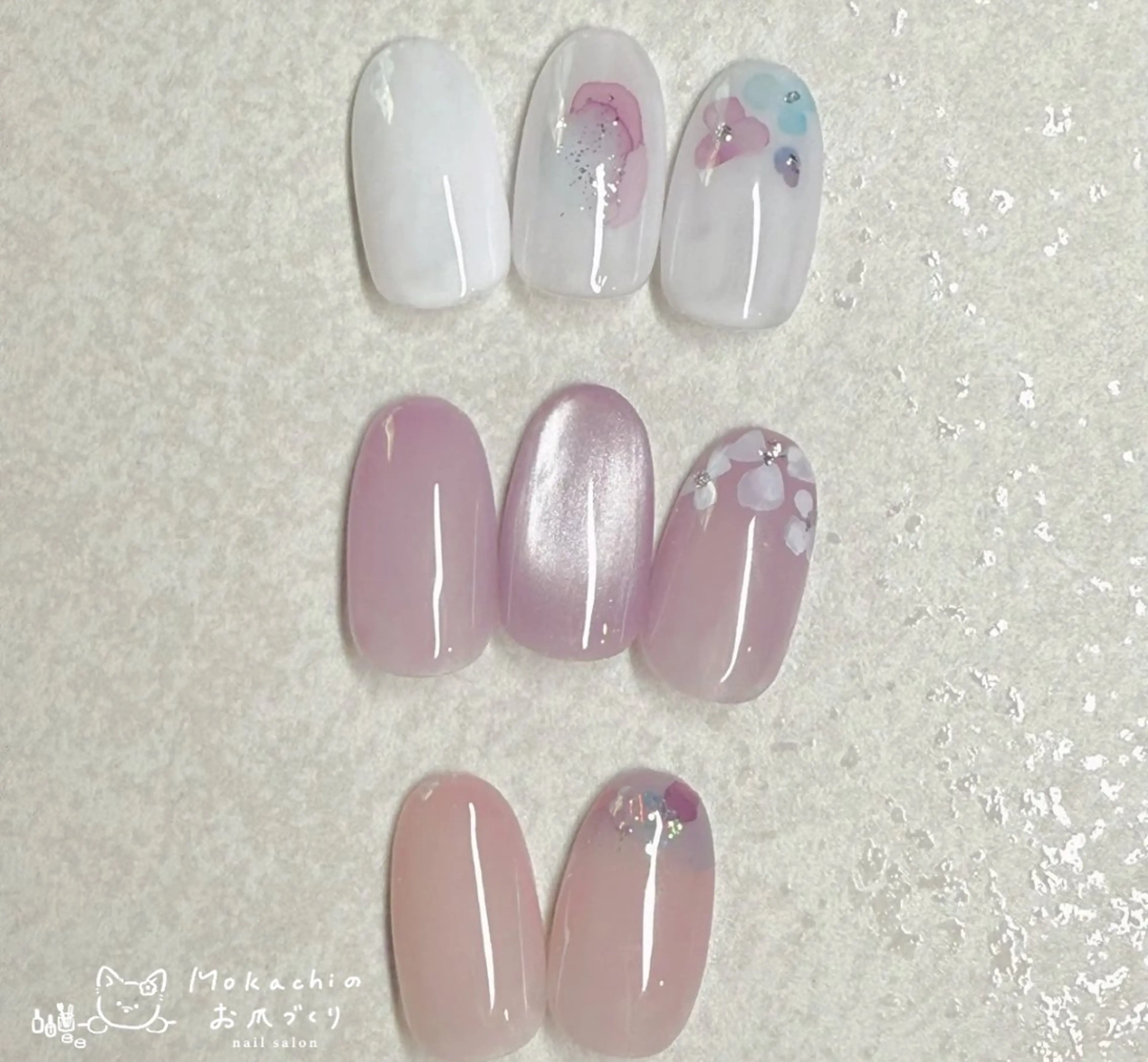 ネイル アートネイル ワンカラーネイル Mokachiのお爪づくり所属・Mokachiの お爪づくりのネイルデザイン