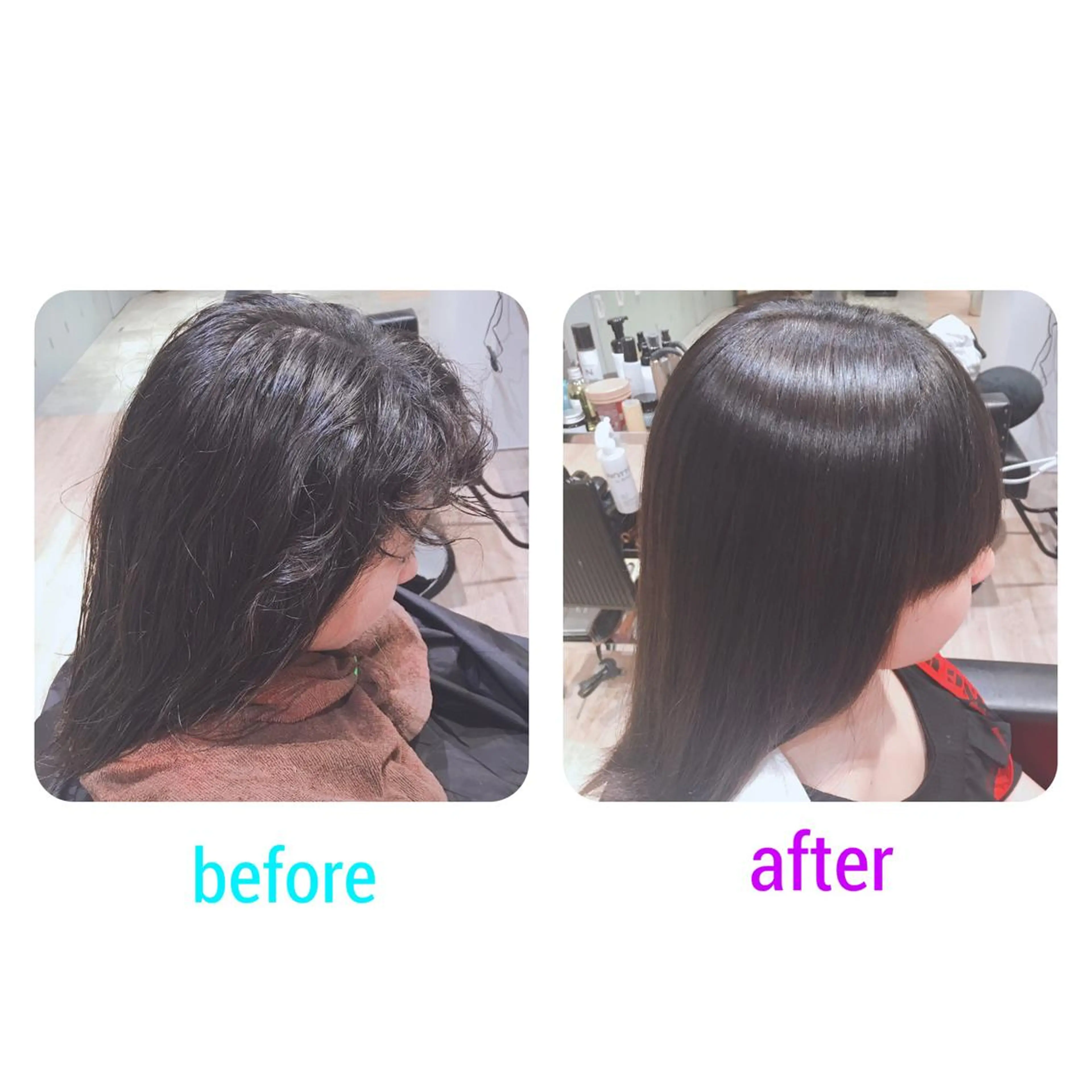 パーマ 縮毛矯正 住田悠紗/ カットモデル募集中のヘアスタイル