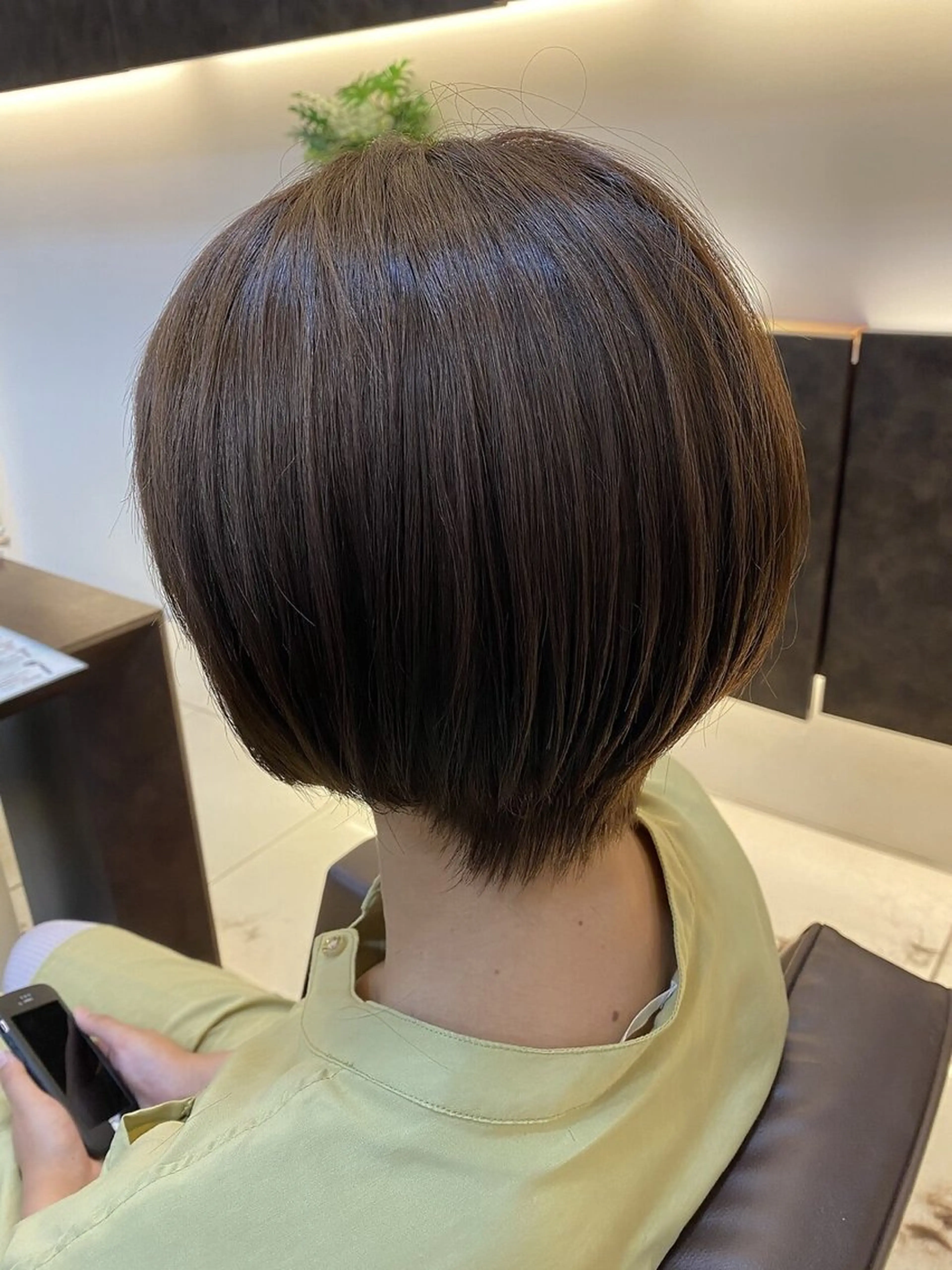 ショート 静岡/草薙パーマ メンズバレイヤージュのヘアスタイル