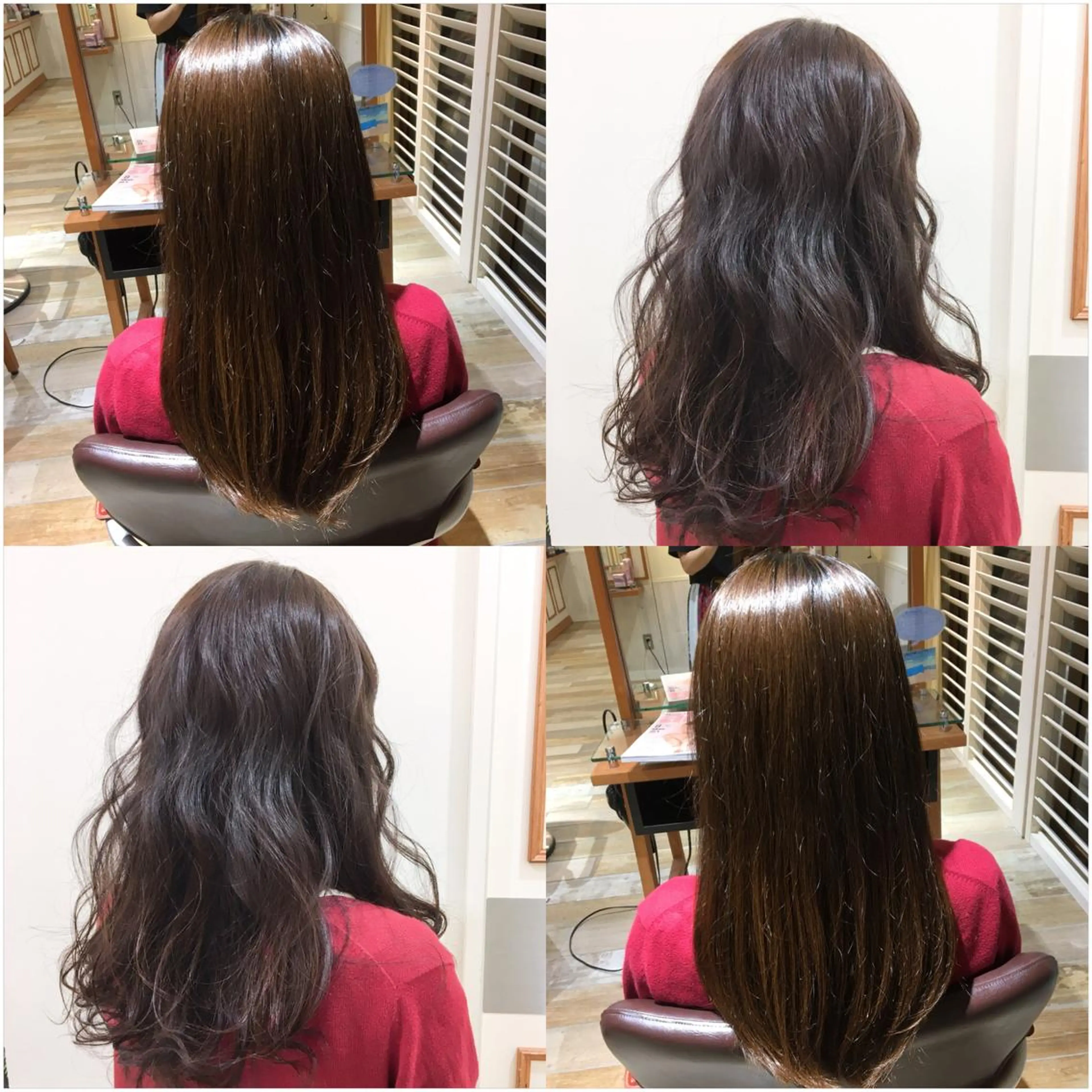 ロング カラー パーマ 代表🎀 ふわモテ愛 され髪🩷yumiのヘアスタイル