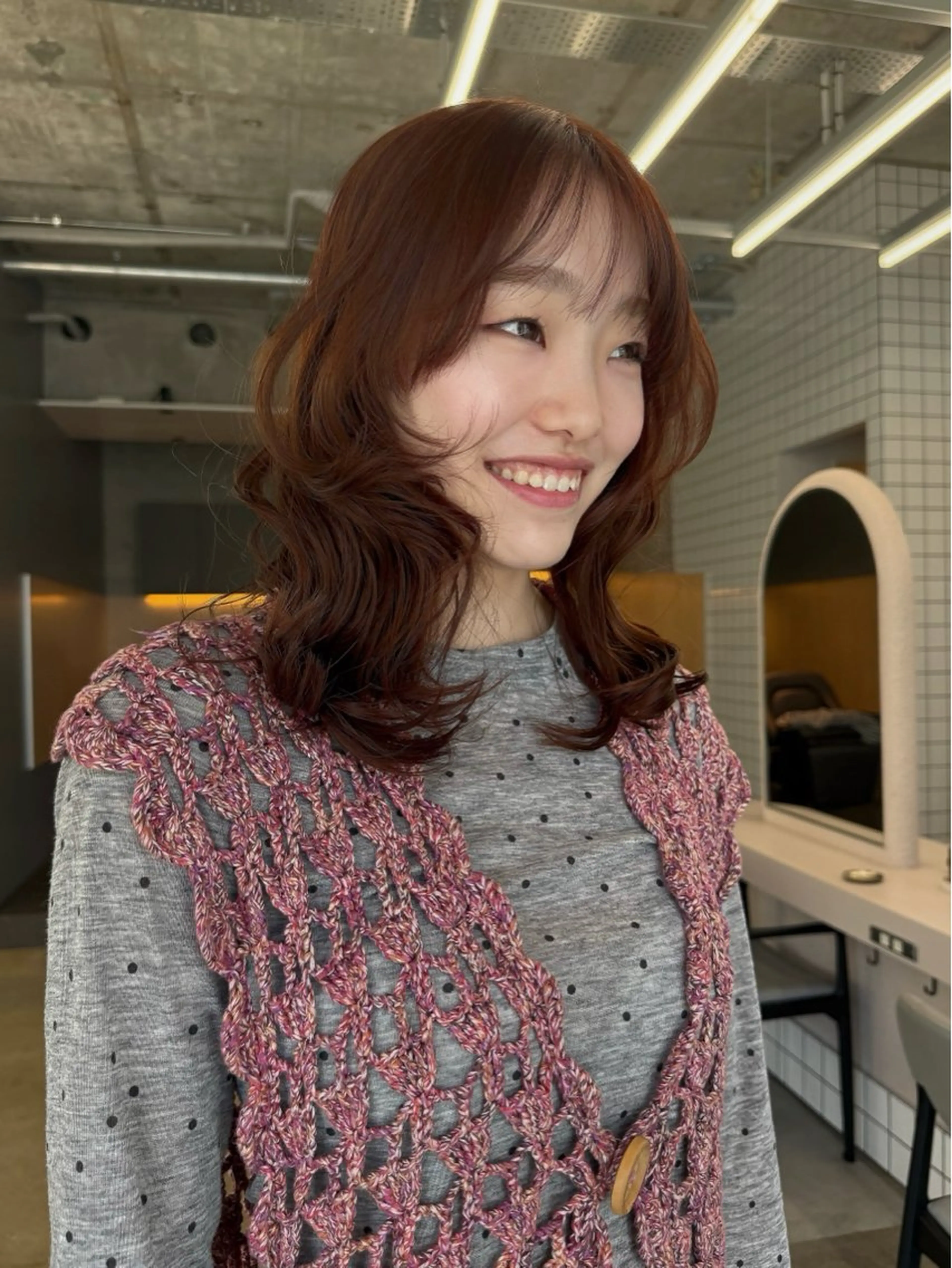 ミディアム 横浜カットモデル🎀 /chihiroのヘアスタイル
