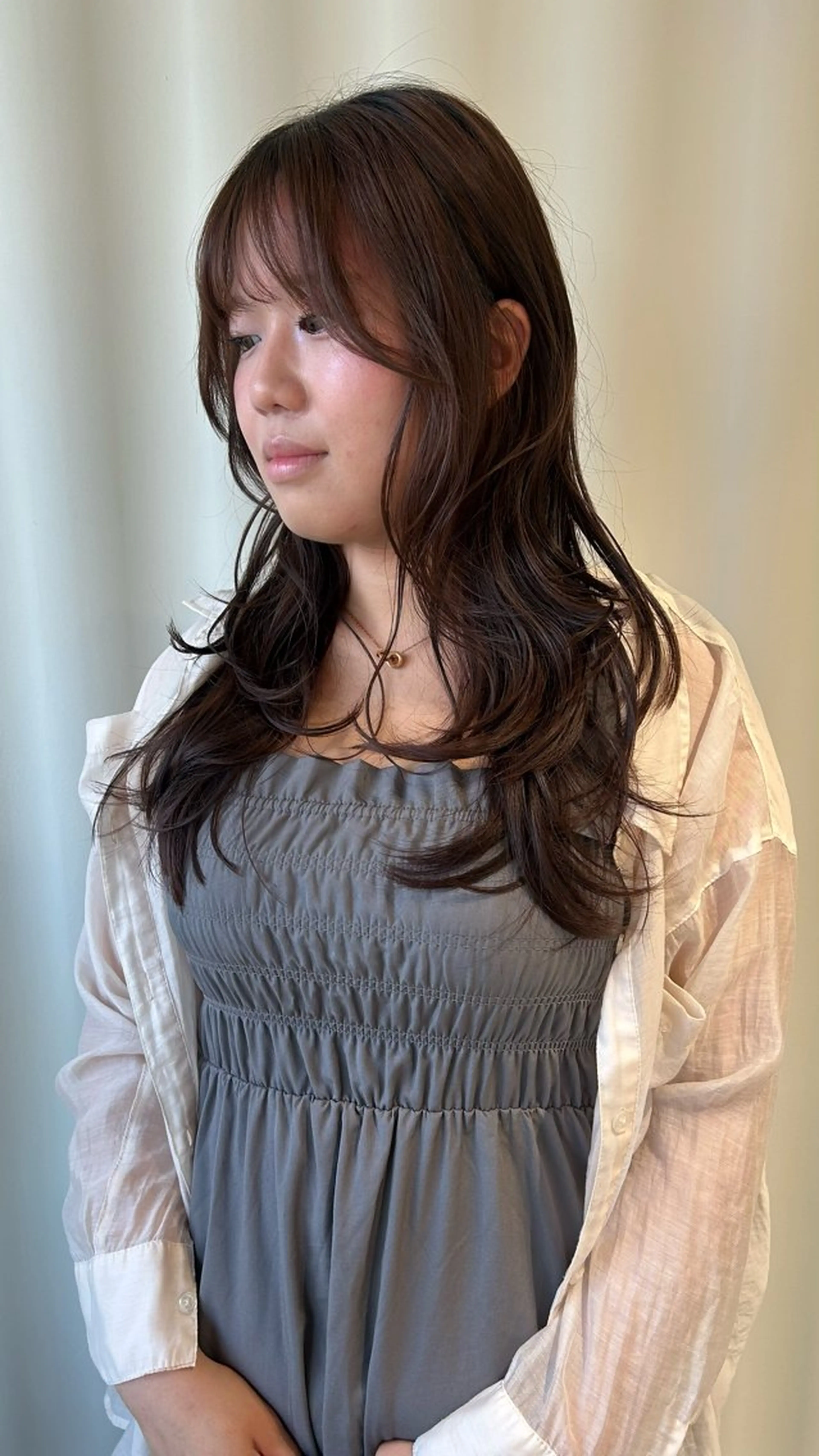 ロング カラー レイヤーカット カット 海外レイヤー /NAGISAのヘアスタイル