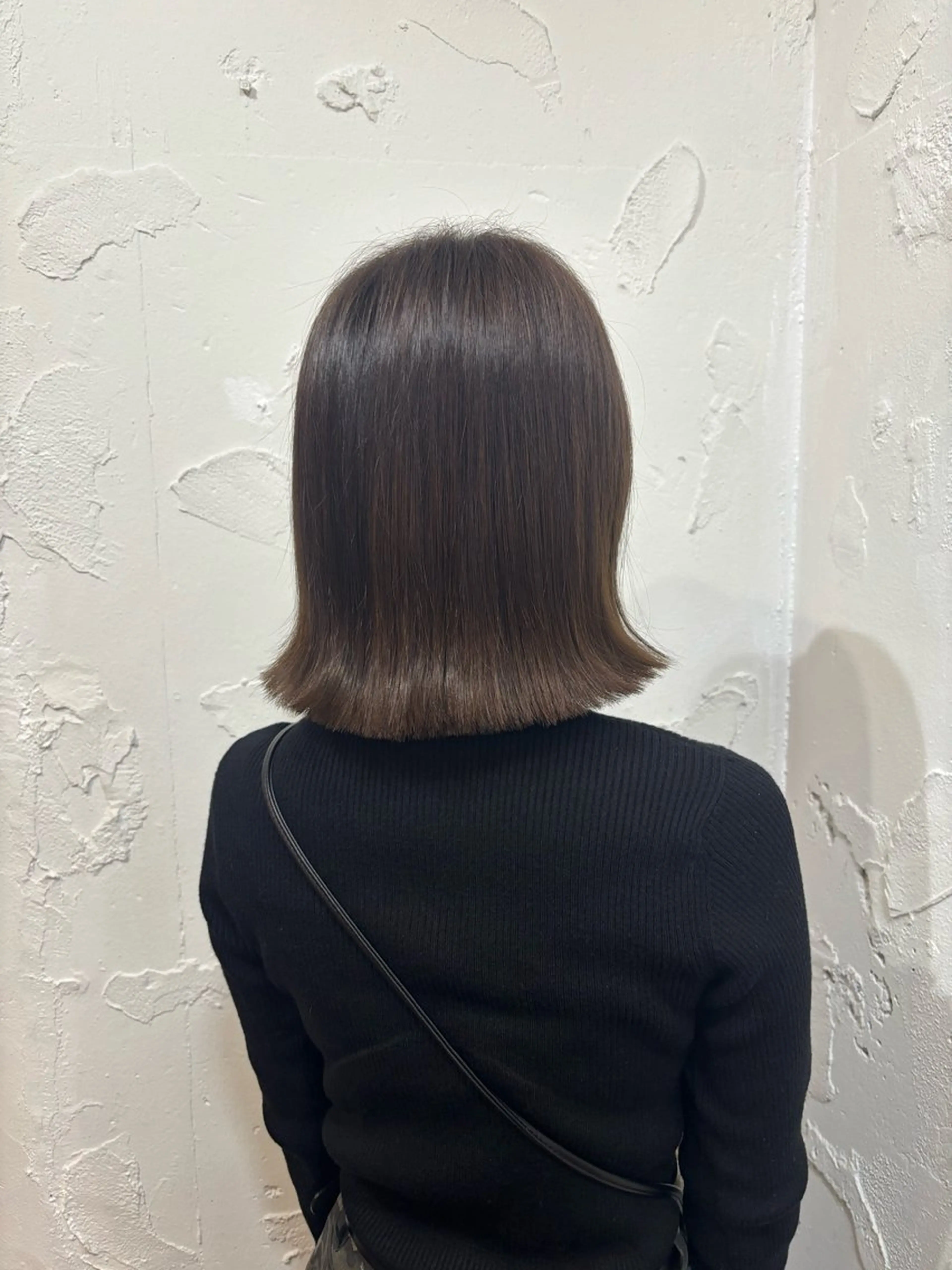 ミディアム カット 髙木 雅子のヘアスタイル