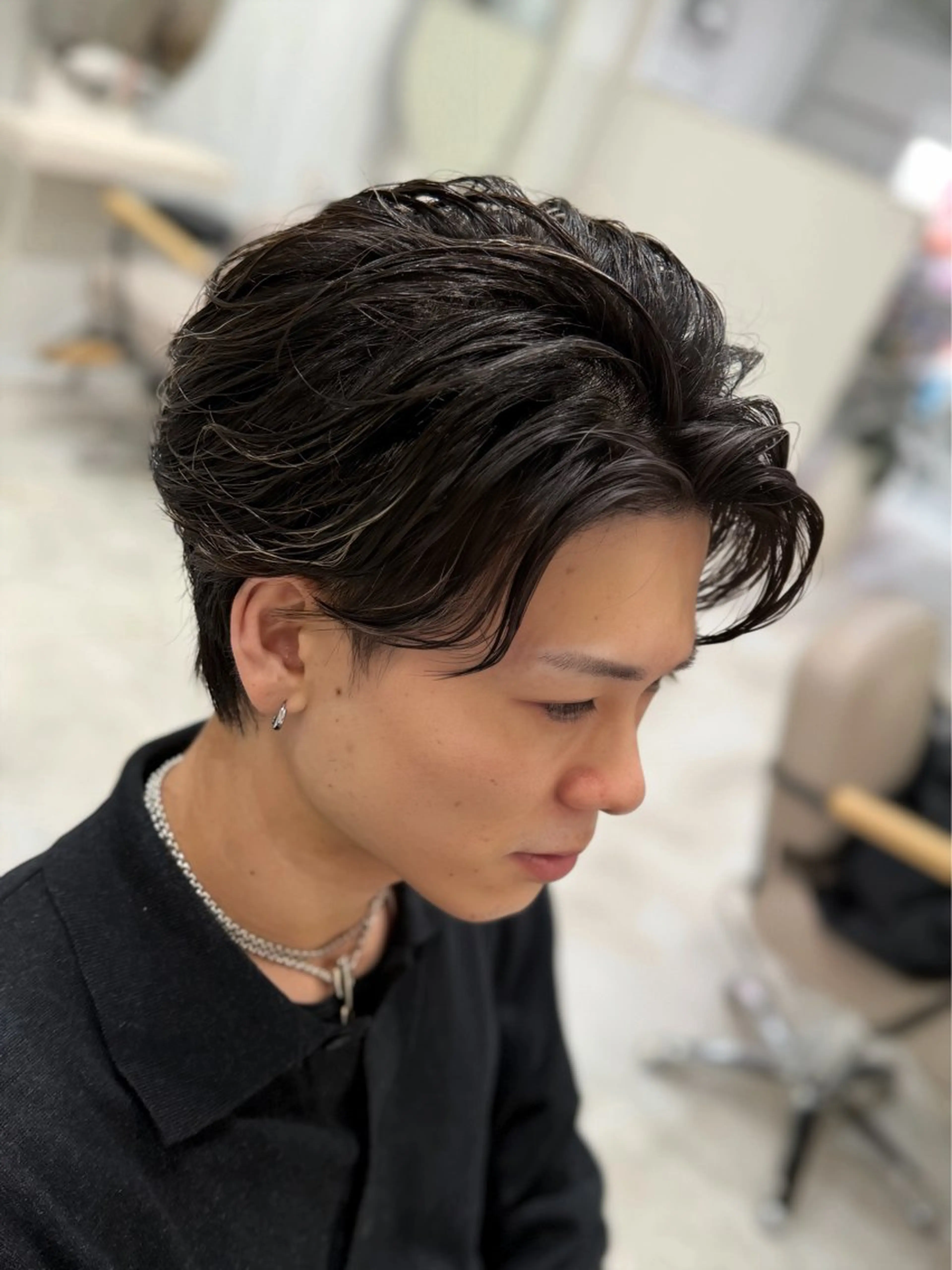 パーマ メンズ カット パーマ 城崎如哉 /メンズパーマのヘアスタイル