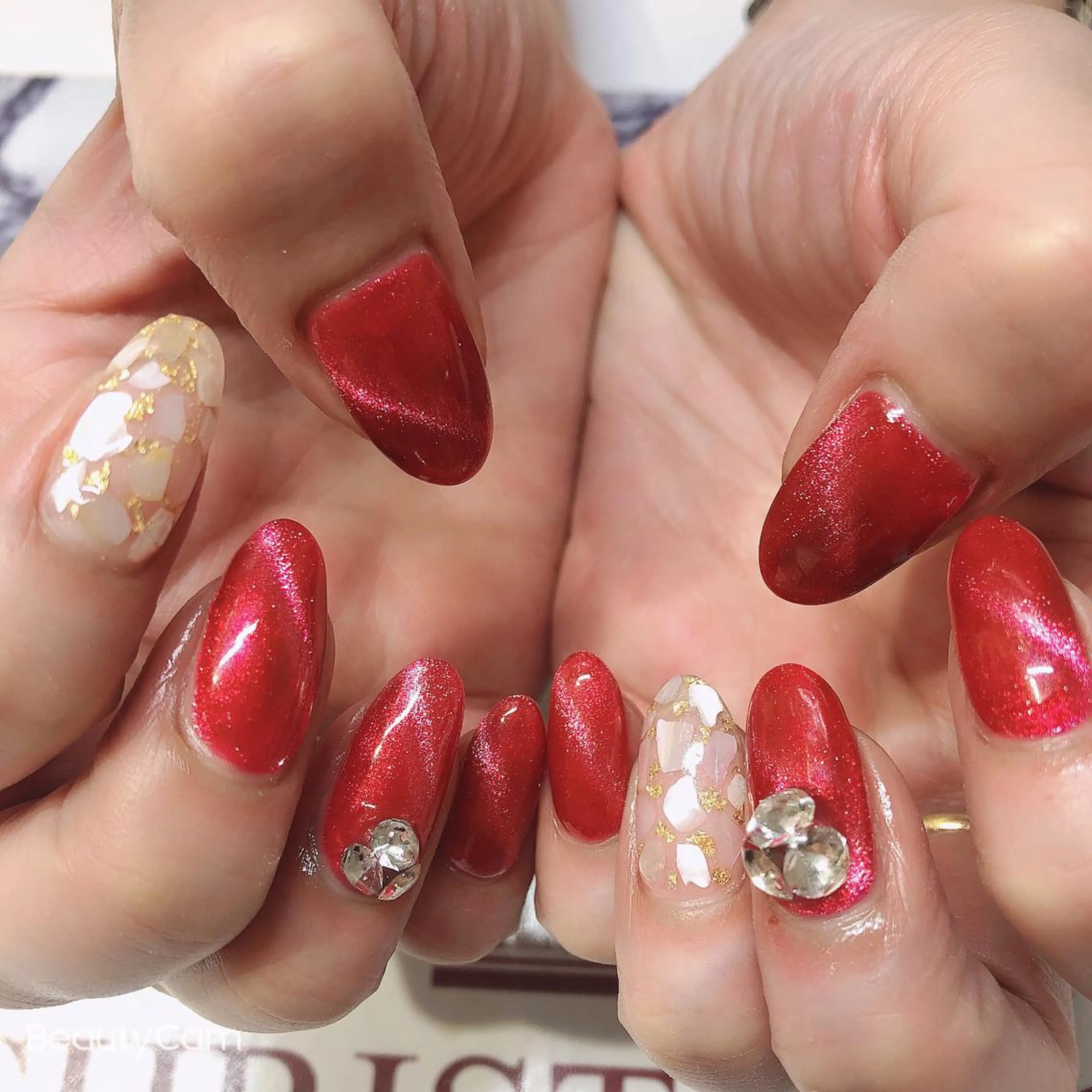 ネイル ハンドネイル ガレンドウ 白澤 愛子のネイルデザイン