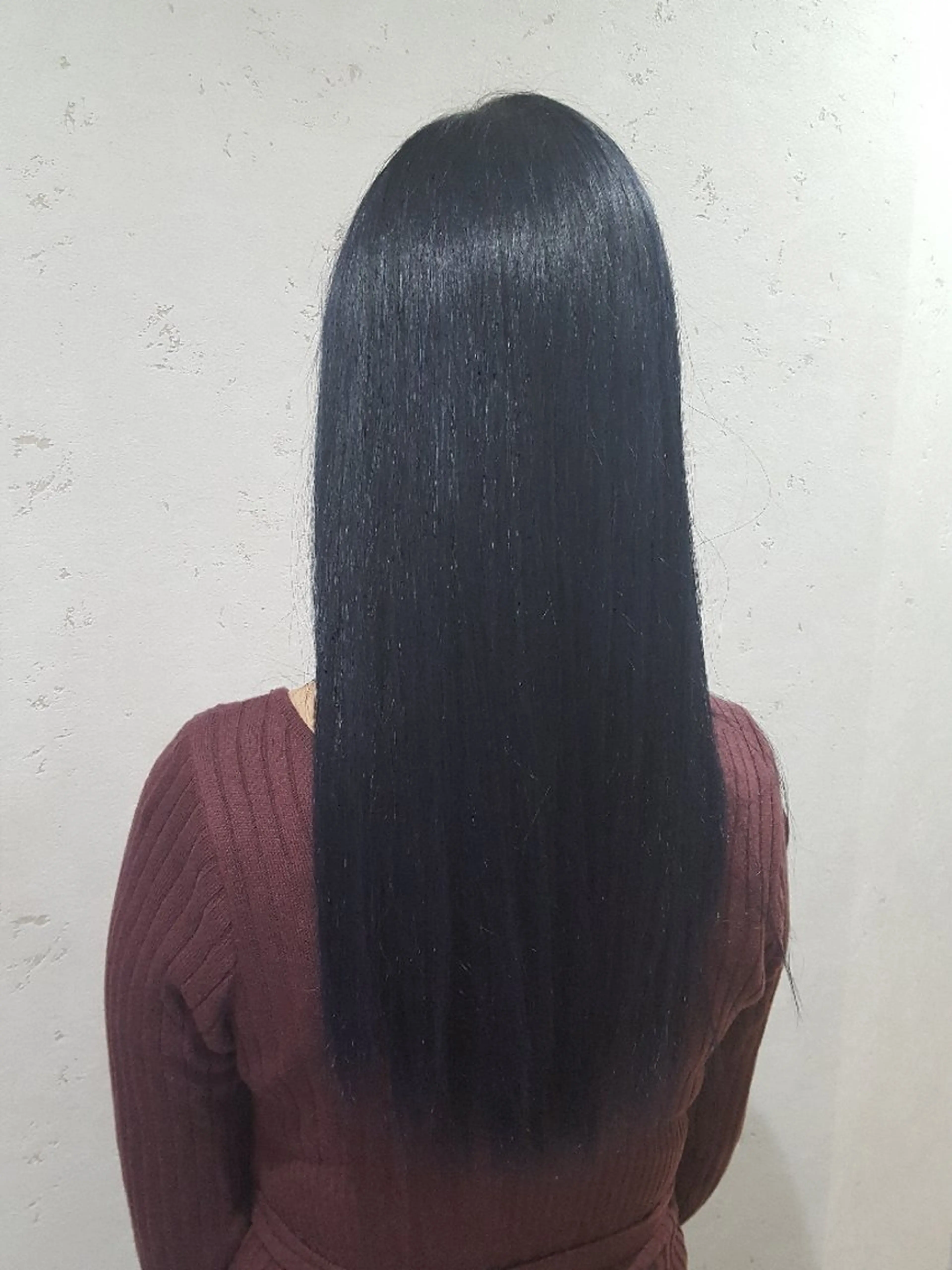 顔周り縮毛矯正の写真