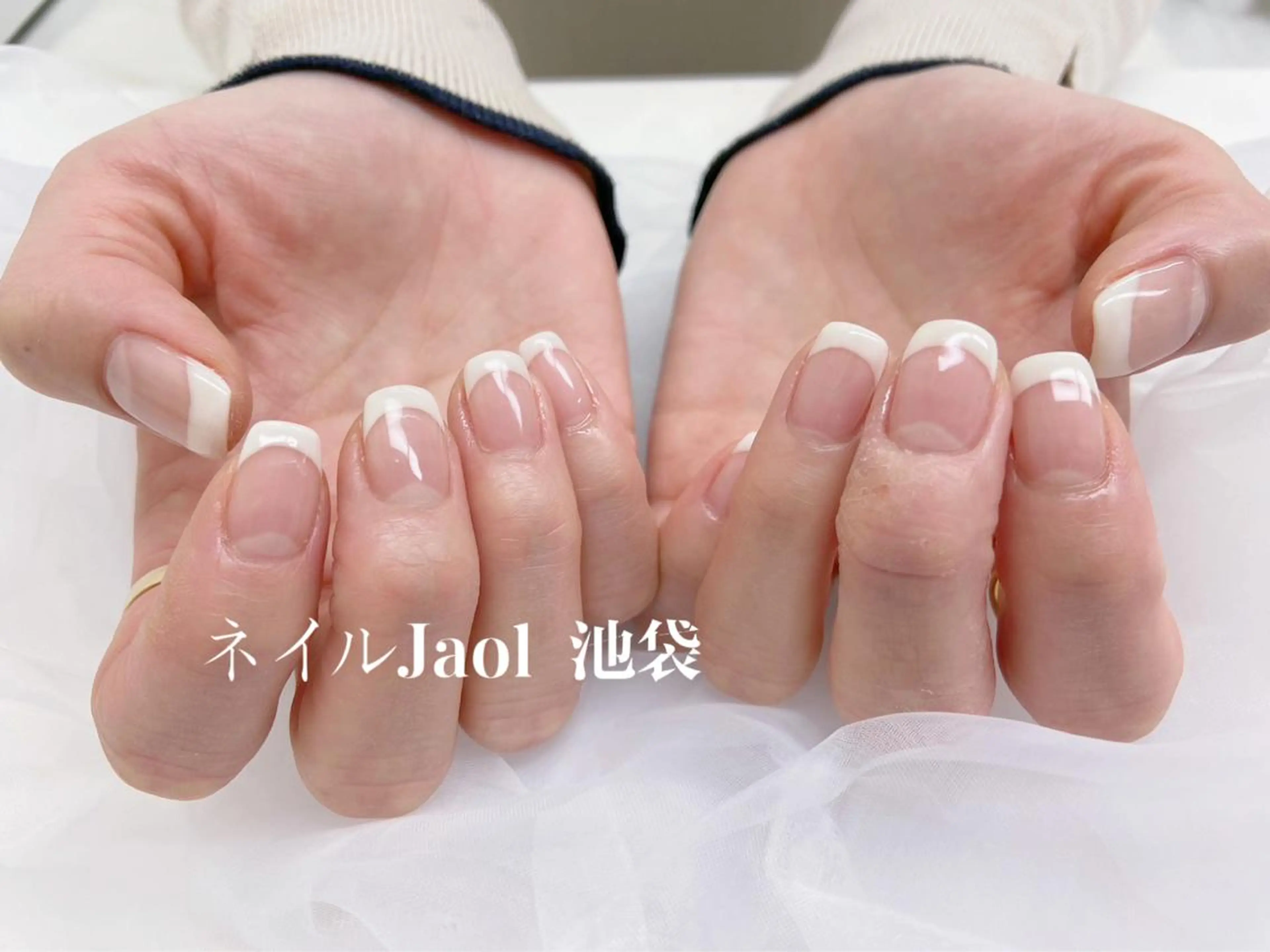 ショート ハンドネイル ネイルJaol 池袋のネイルデザイン