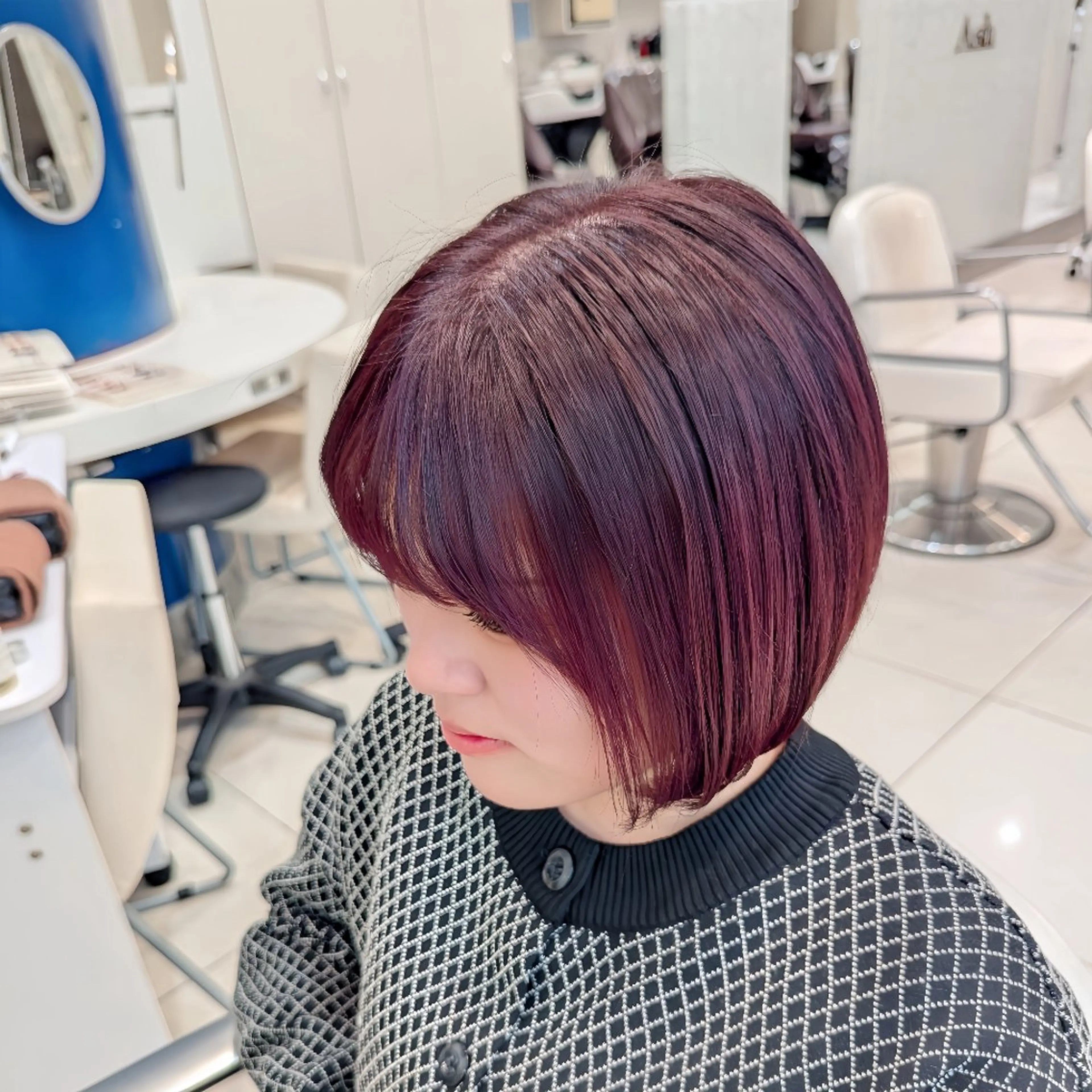 カラー ミディアム 髪質改善 カミムラのヘアスタイル