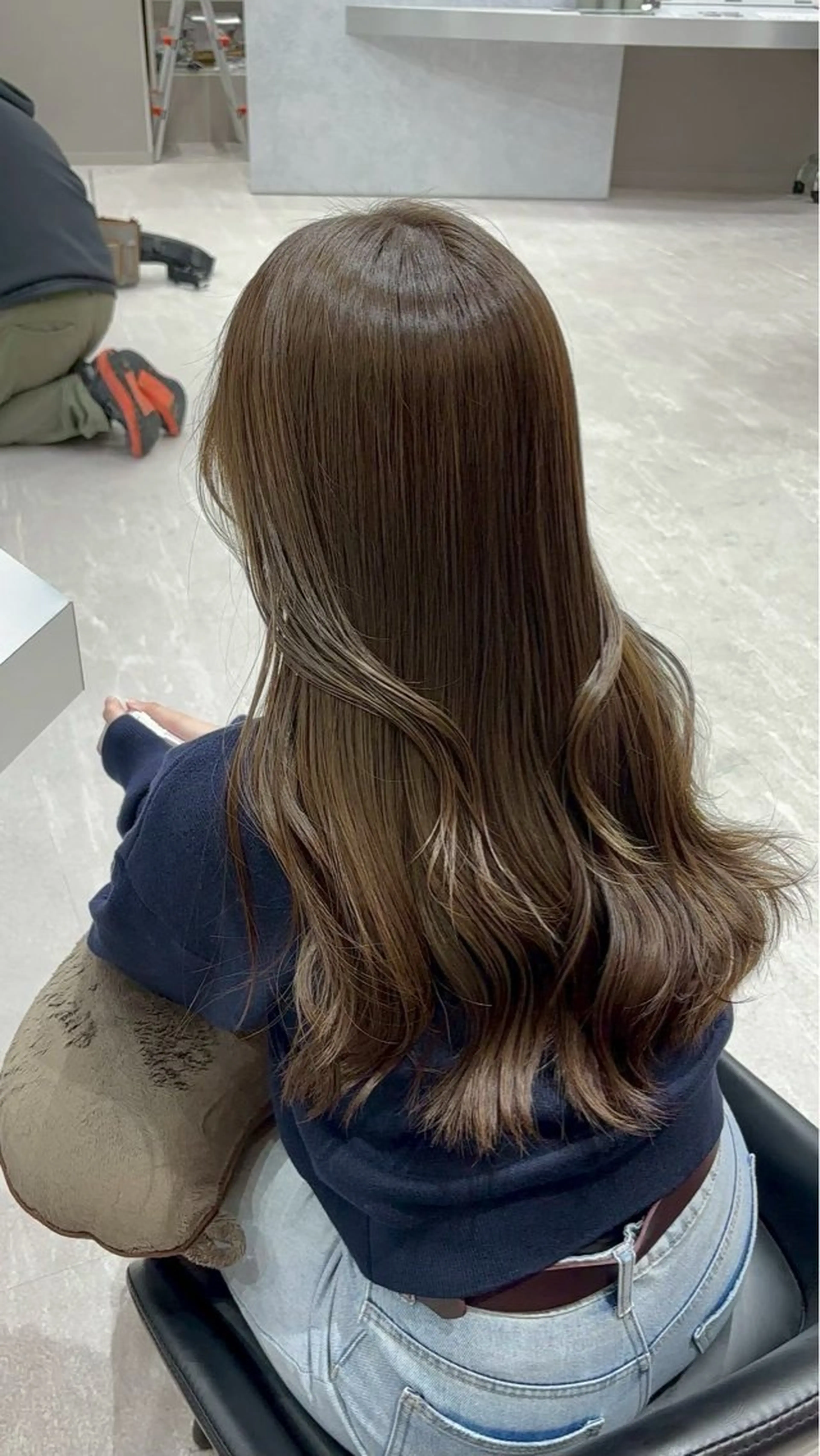 ロング パーマ ショータのヘアスタイル