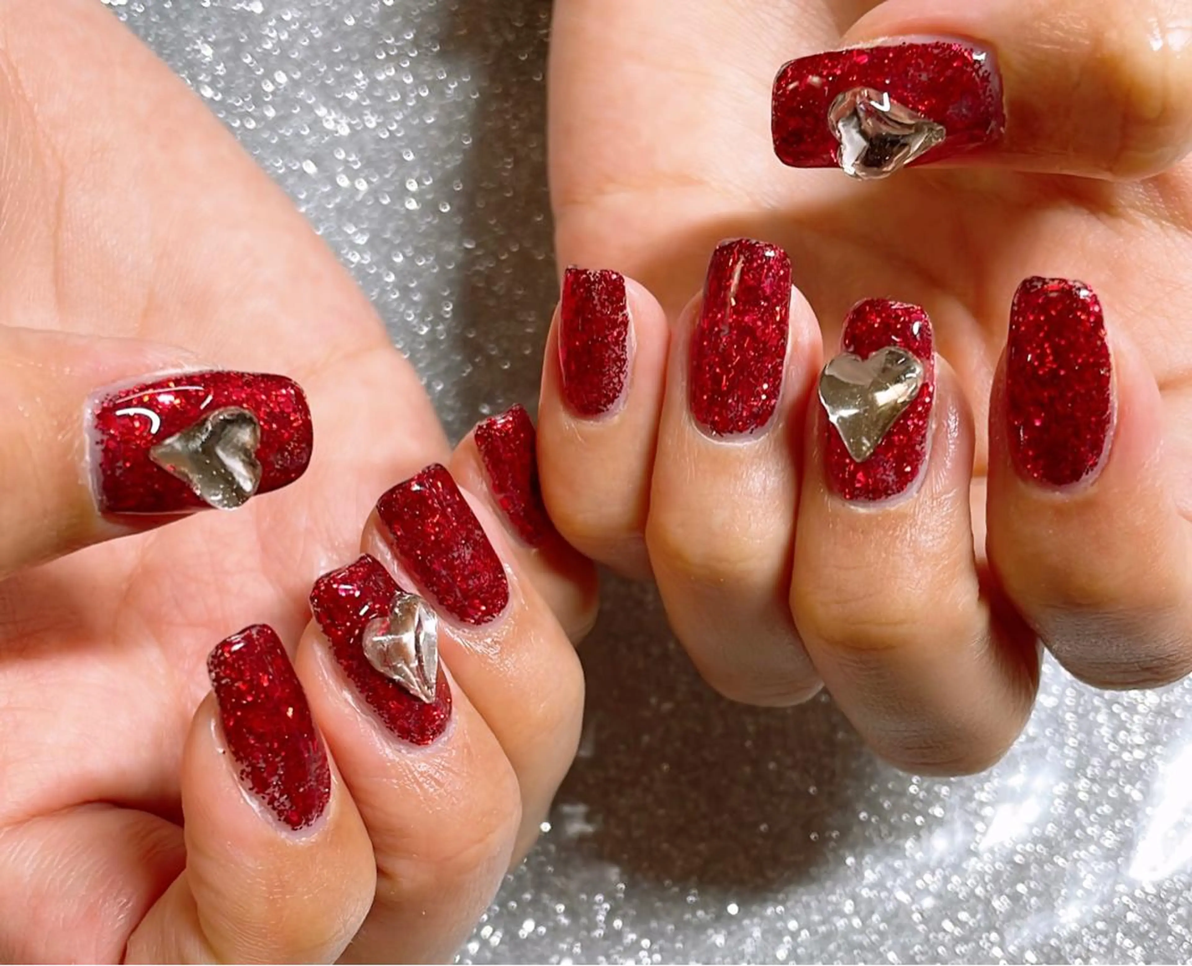 ネイル ハンドネイル VIERU 🌈🎀💖のネイルデザイン