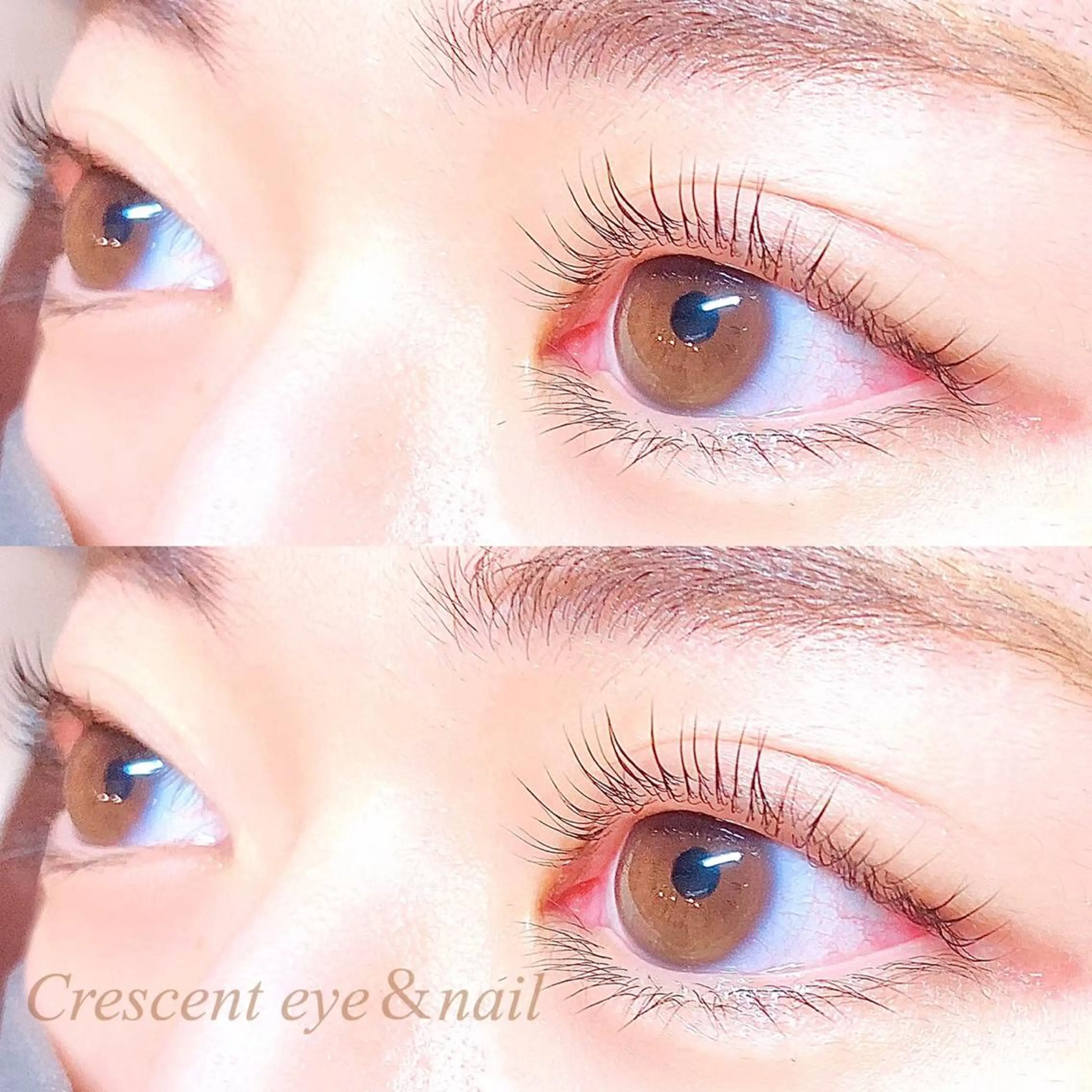 マツエク・マツパ パリジェンヌラッシュリフト Crescent Eye 福岡店のマツエク・マツパデザイン