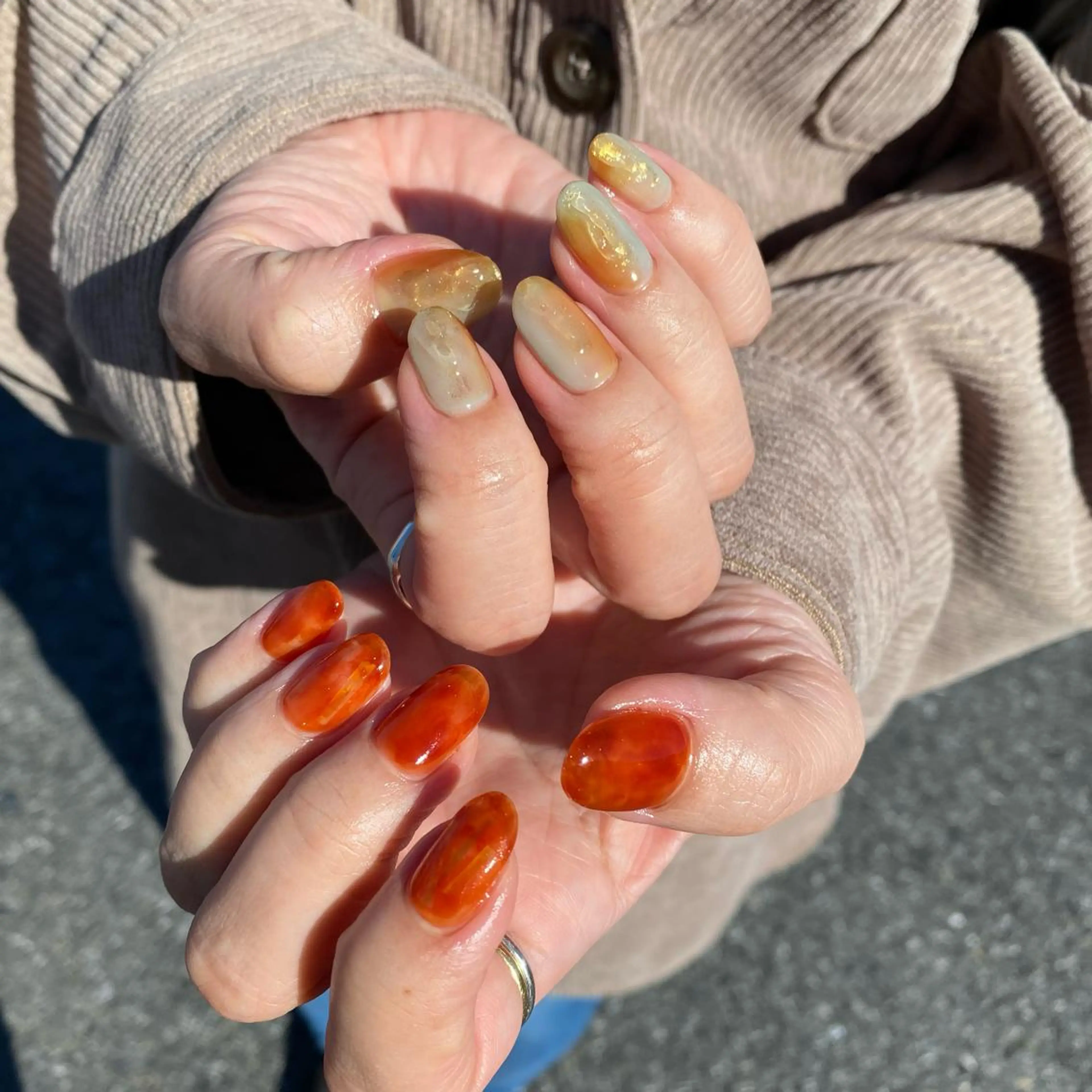 ネイル 下道 舞優のネイルデザイン