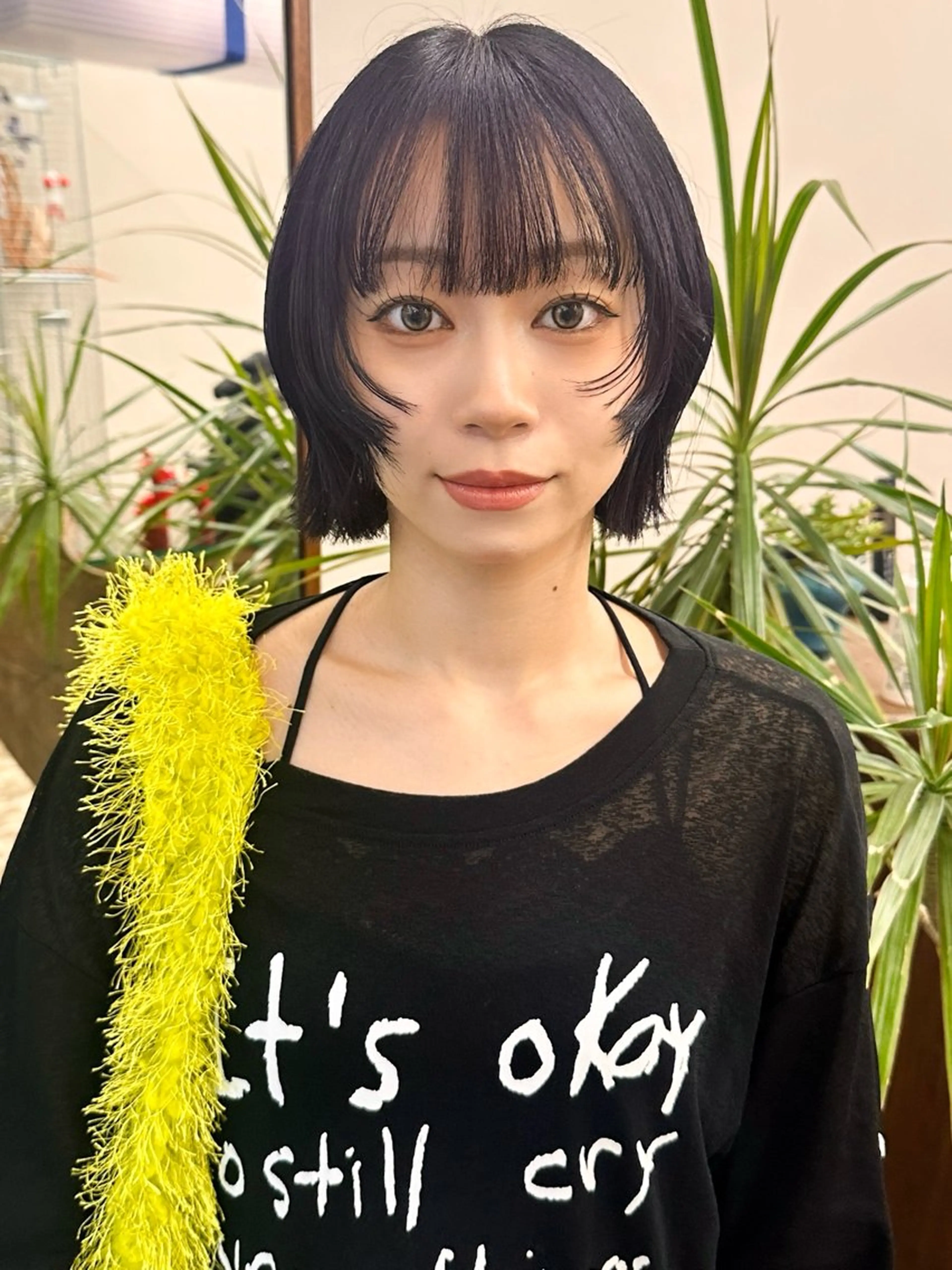 ミディアム ヘアカラー トリートメント 🐏nao /レイヤーカット🐏のヘアスタイル