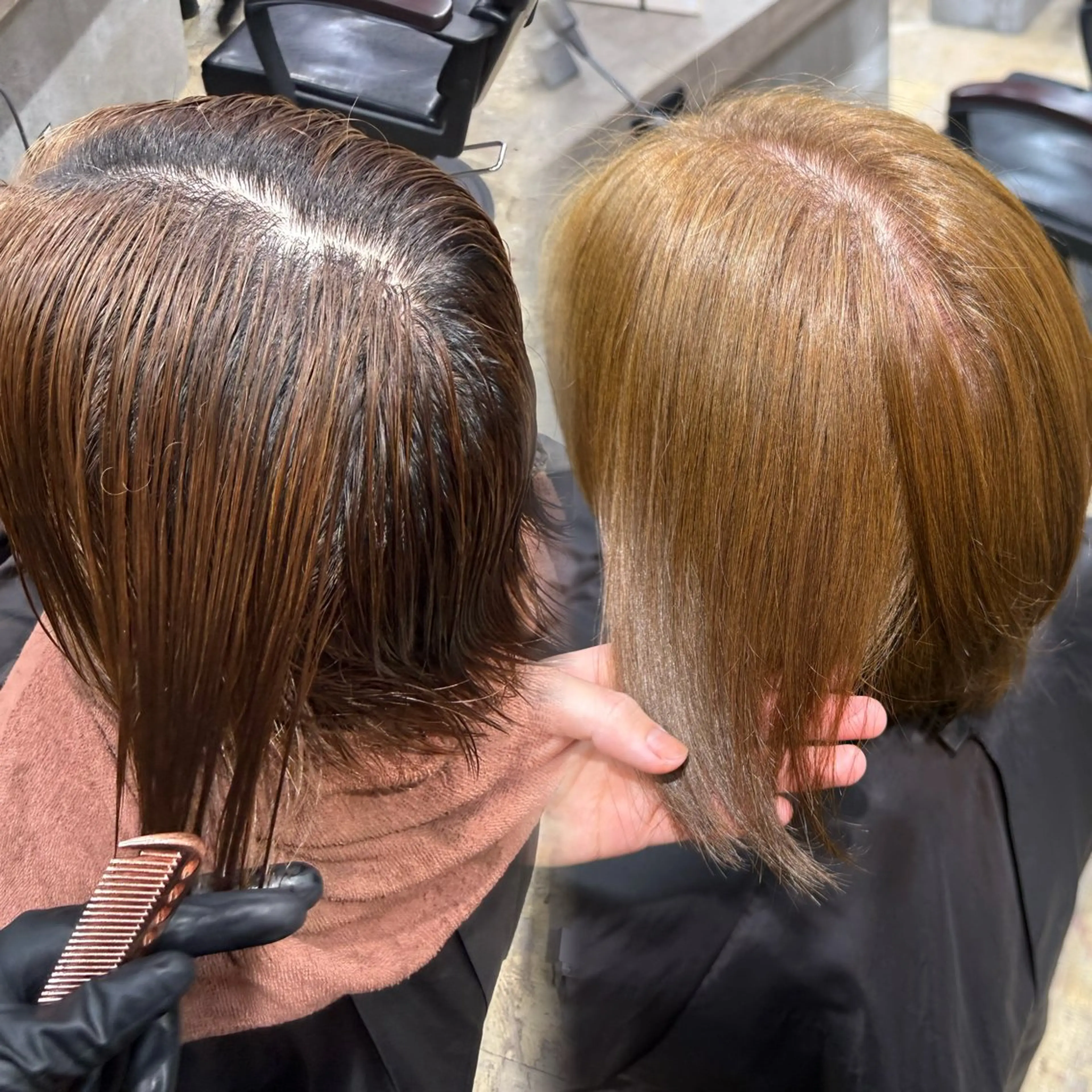 カラー ヘアカラー ルシ🎨/ハイトーン デザイン/髪質改善のヘアスタイル