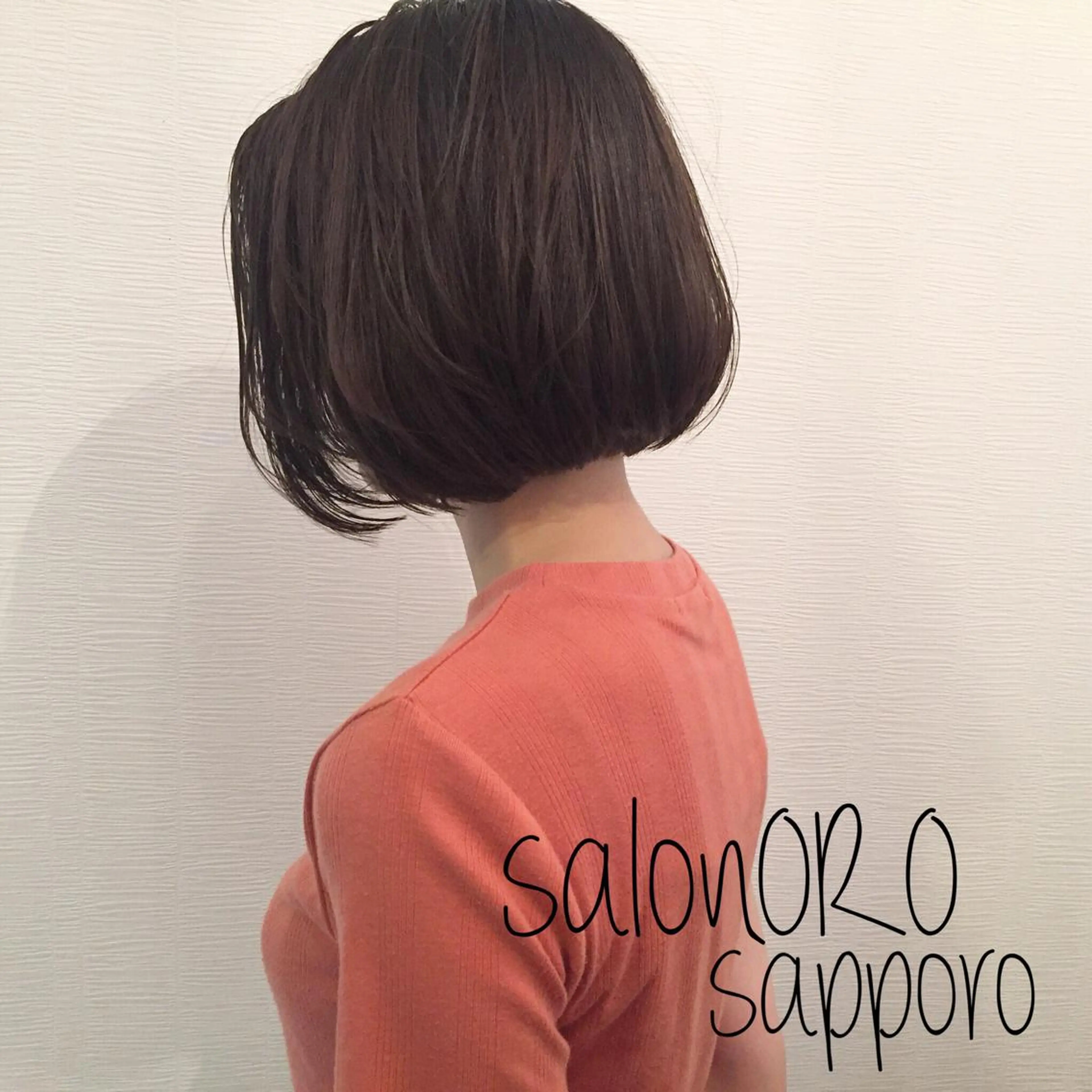 ミディアム カラー アッシュ ボブ 似合わせカット 外ハネヘア トリートメント カット ヘアカラー トリートメント 池田 真由美のヘアスタイル