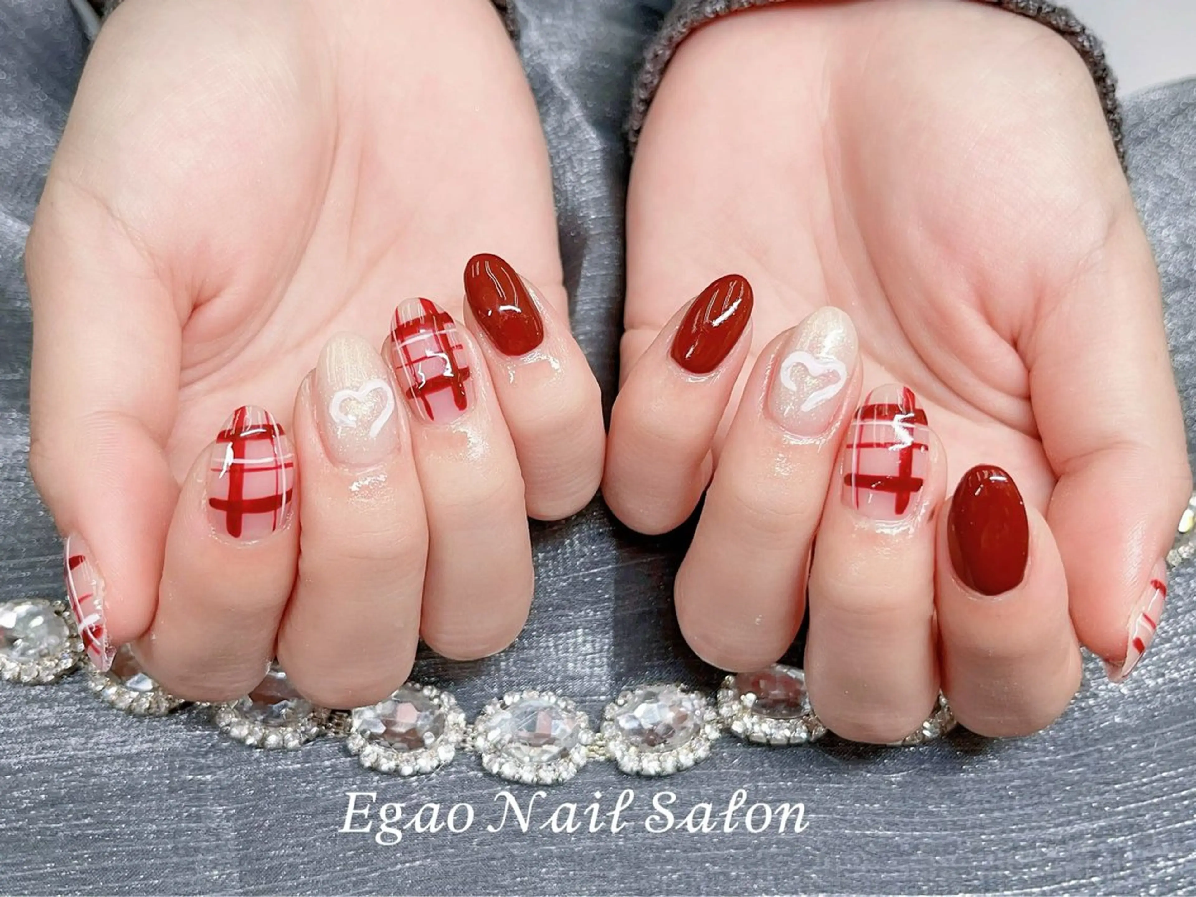 ネイル フットネイル ジェルネイル 韓国ネイル マグネットネイル メンズネイル Egao Nail錦糸町店のネイルデザイン