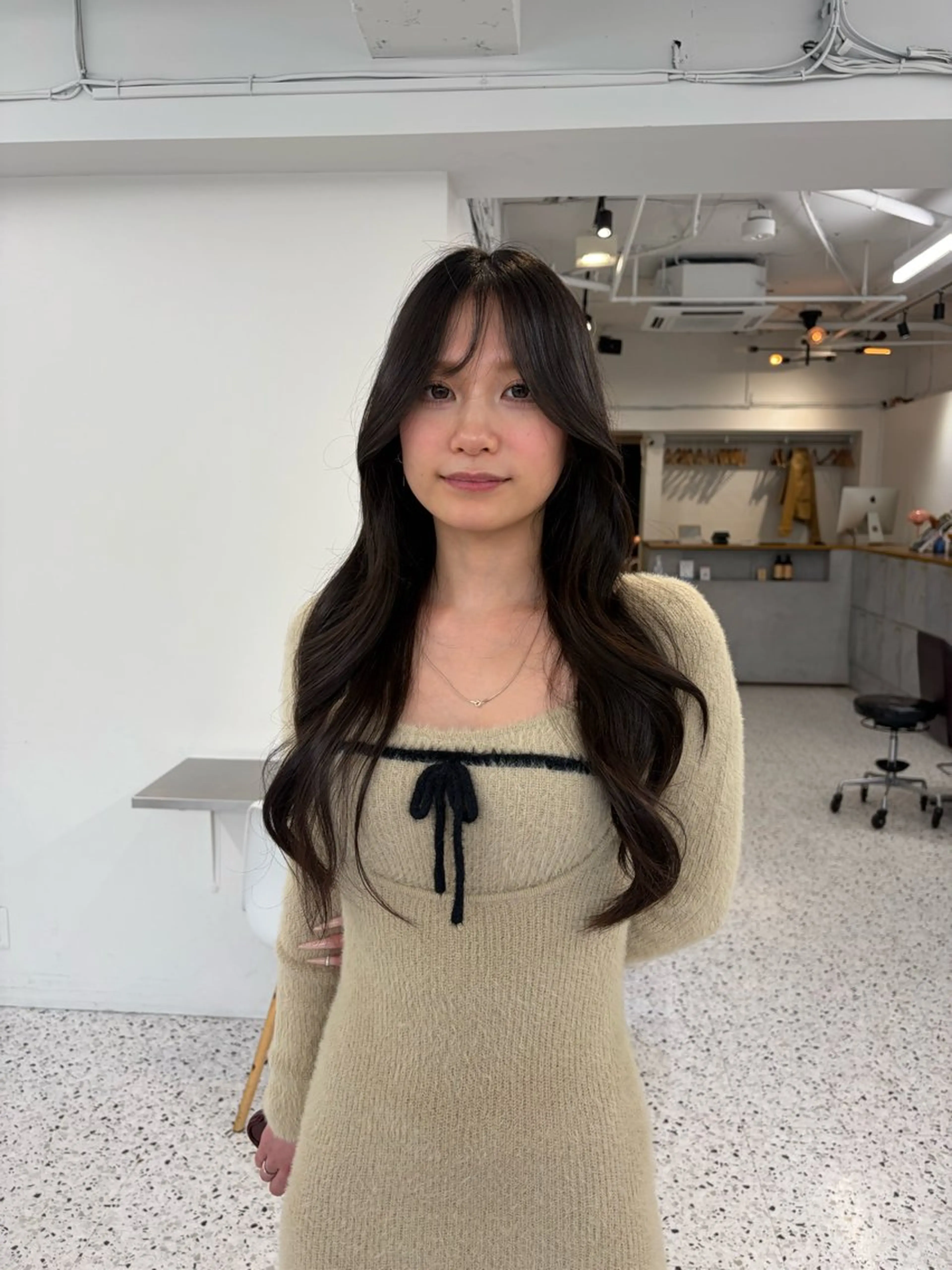 ロング ヘアカラー トリートメント ヘアセット 垢抜けレイヤーカラー ✨yudai✨のヘアスタイル