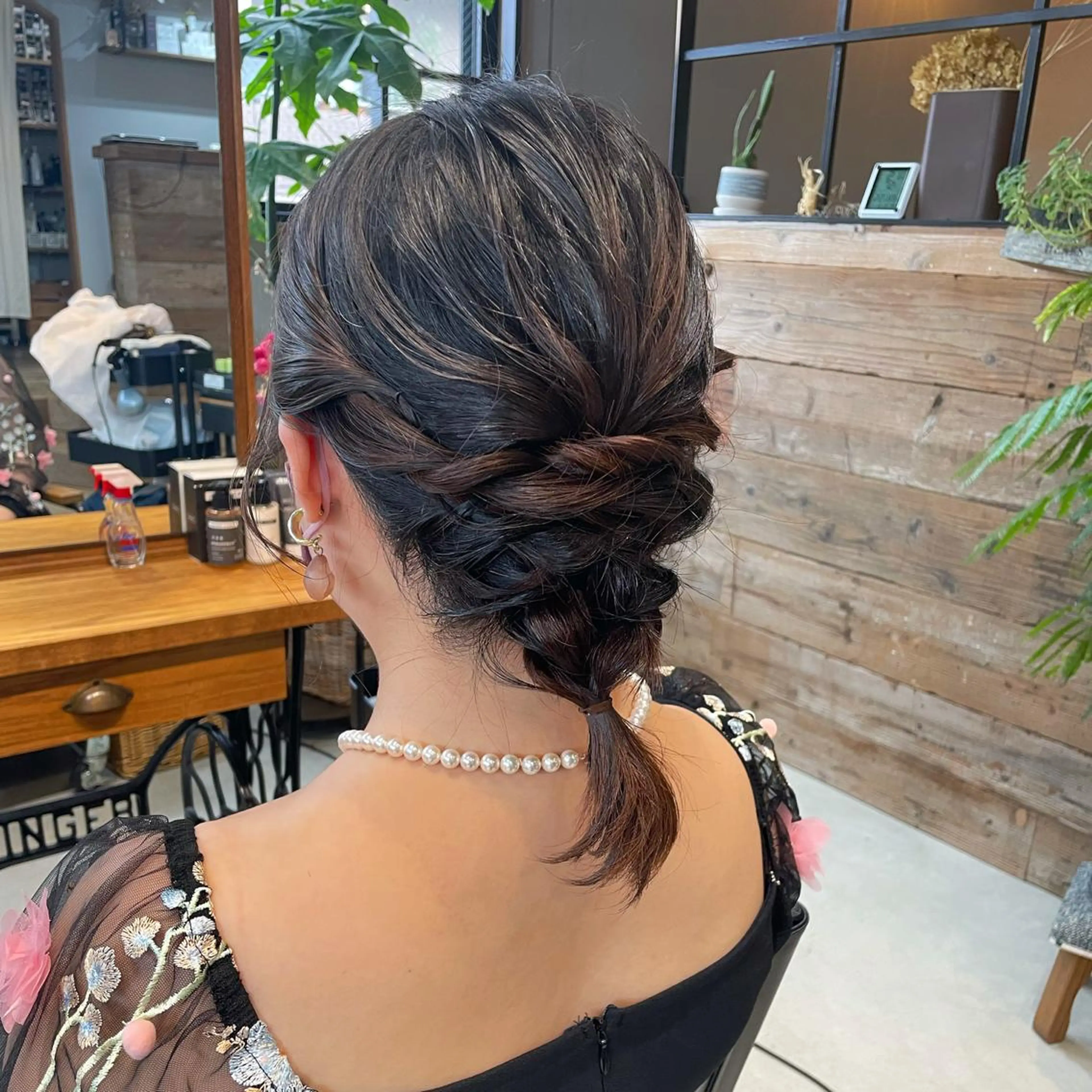 ヘアアレンジ Loma ミレイのヘアスタイル