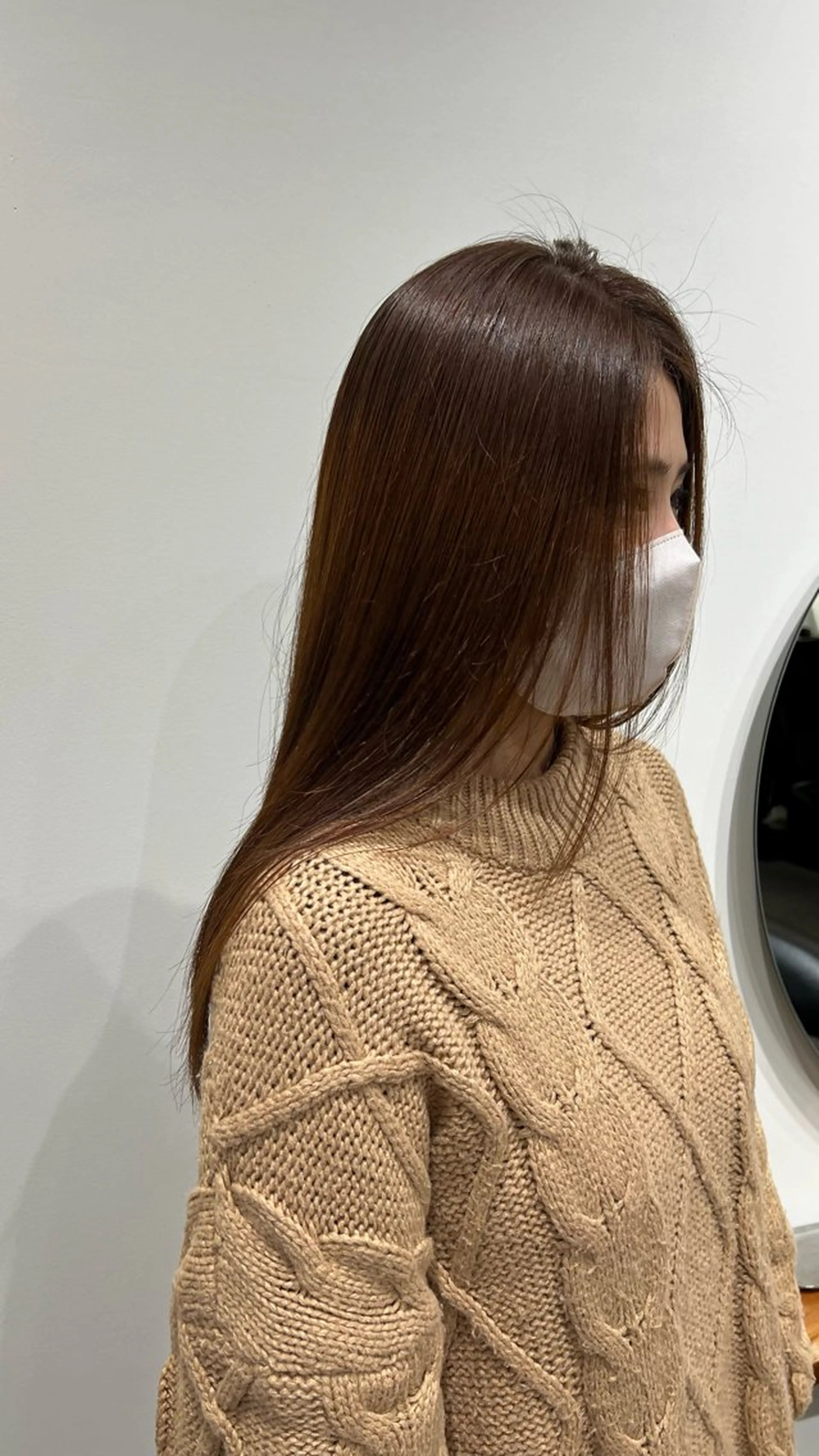 カラー ベージュカラー ヘアカラー 山本 麗のヘアスタイル