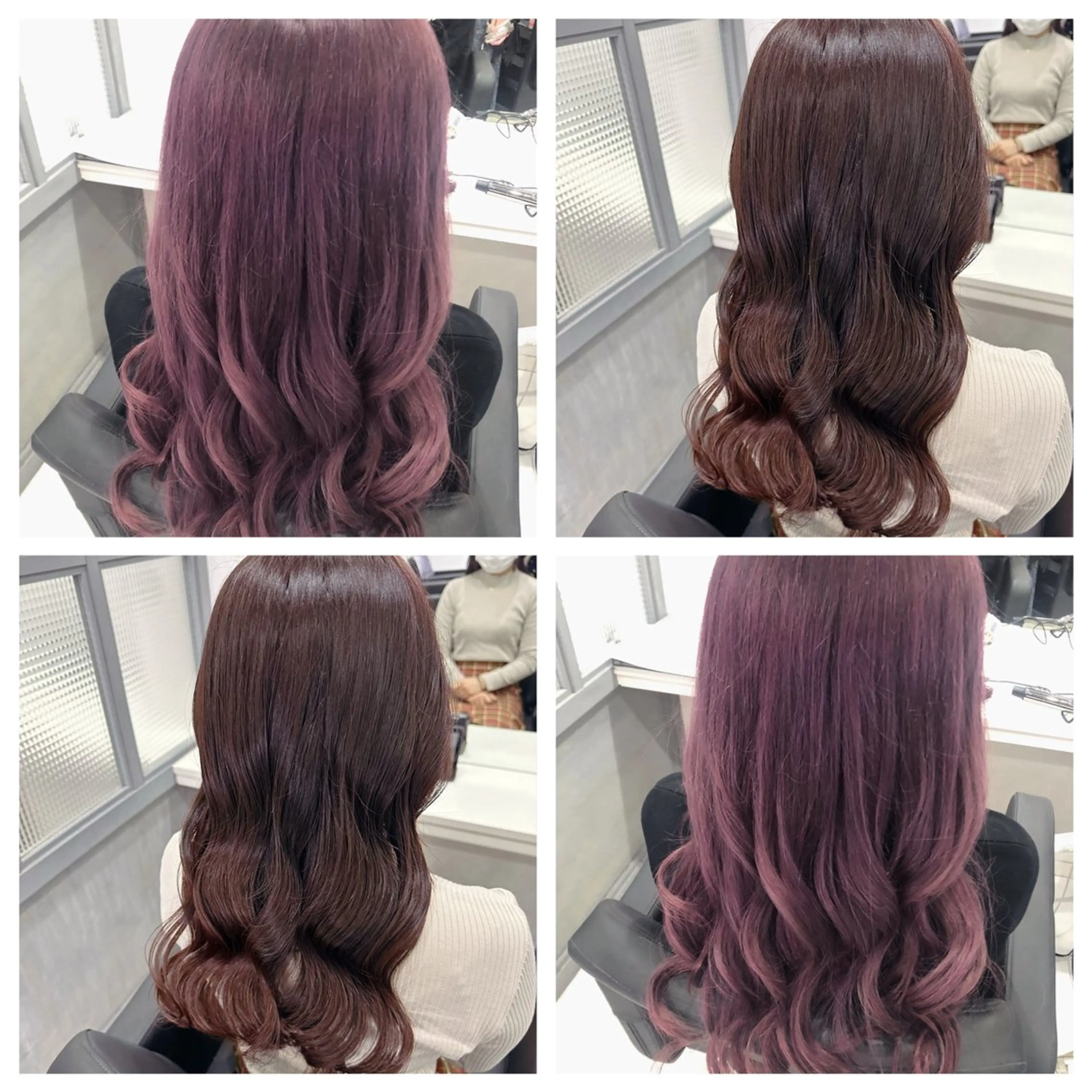 セミロング カラー ヘアアレンジ ピンクカラー 🎀推し活ヘアー🎀 Yuuna🐰💖のヘアスタイル