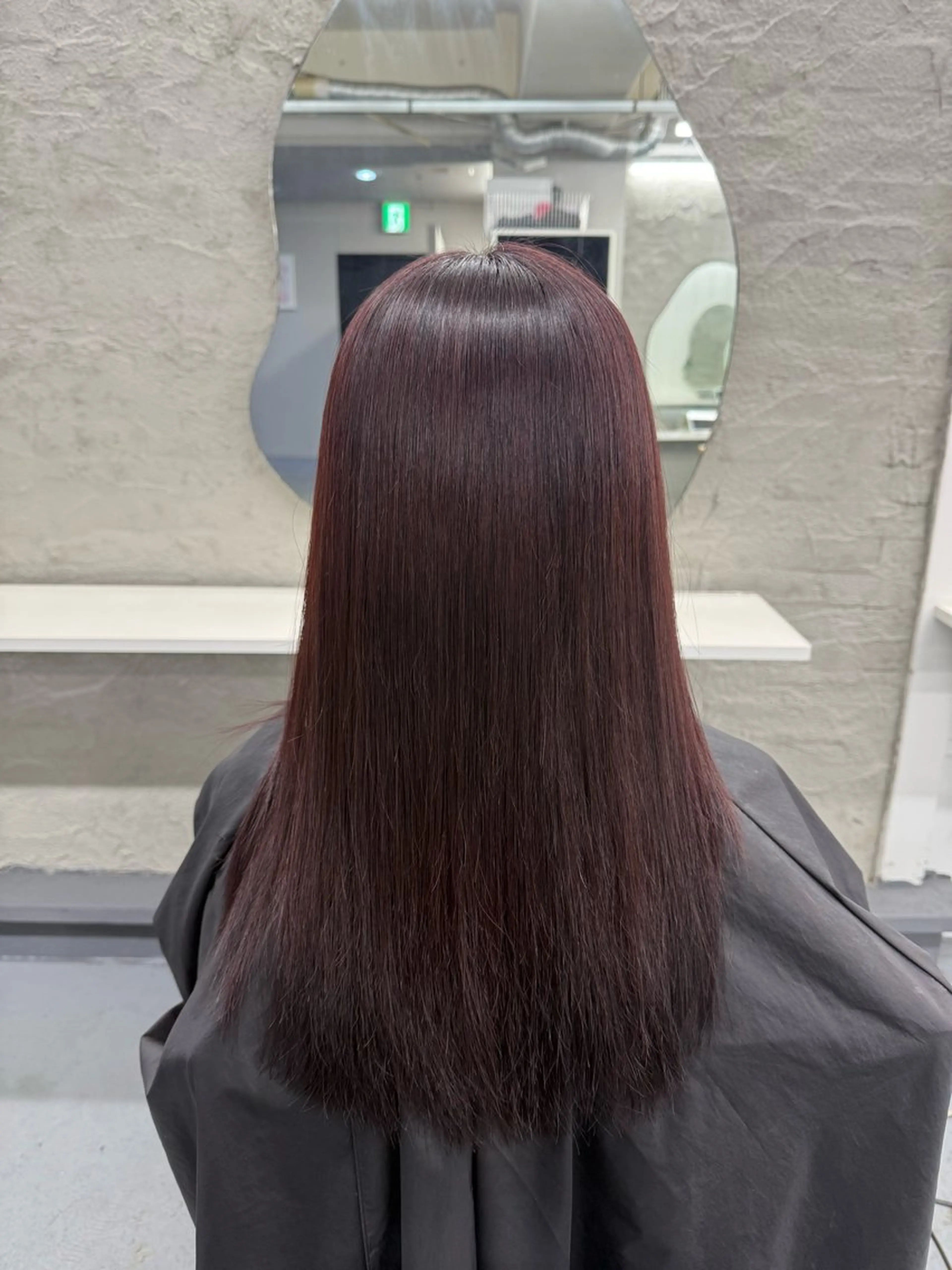 ロング 髪質改善 ヘアカラー トリートメント (柏)美髪矯正 髪質改善特化だいちのヘアスタイル