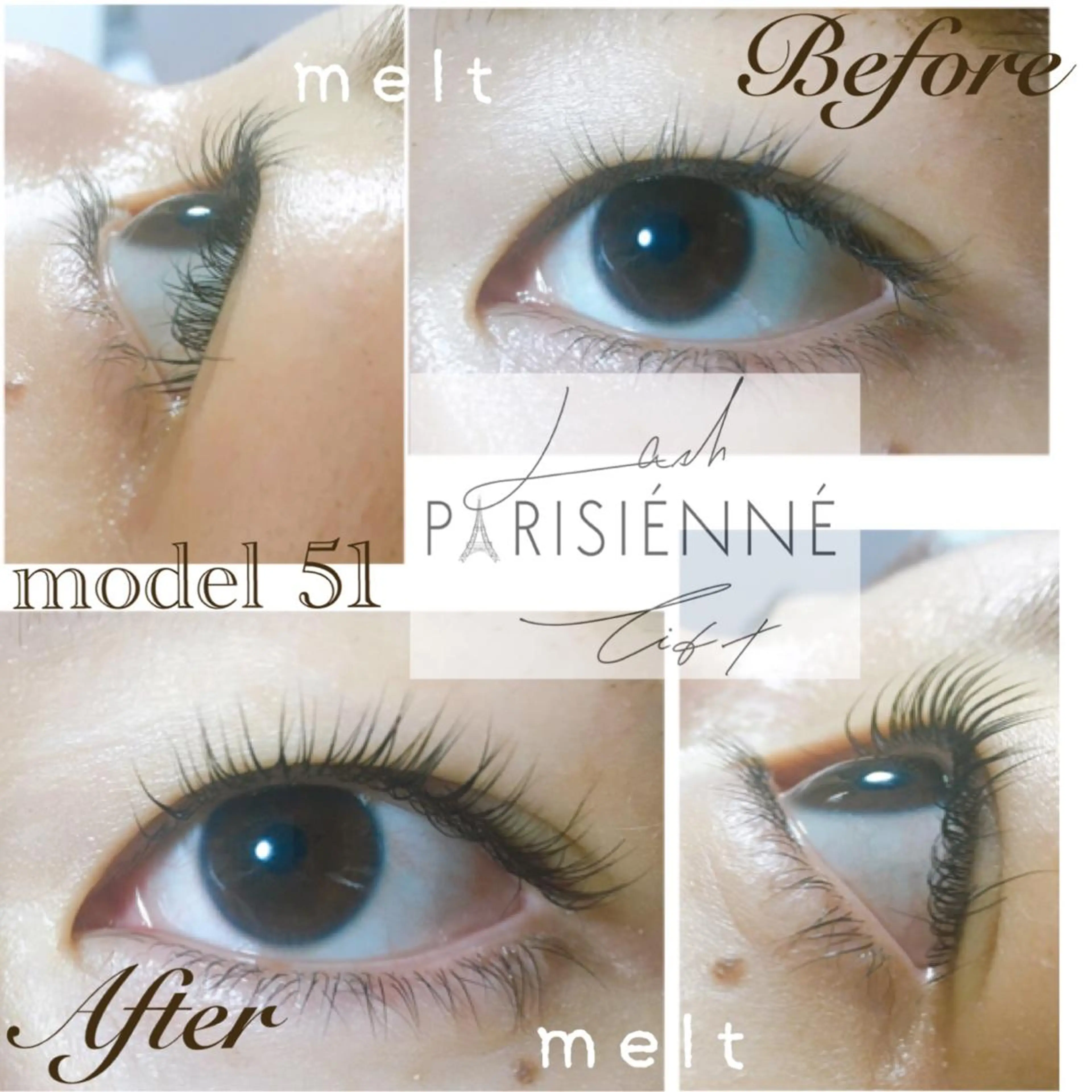 マツエク・マツパ パリジェンヌラッシュリフト C. Lのマツエク・マツパデザイン