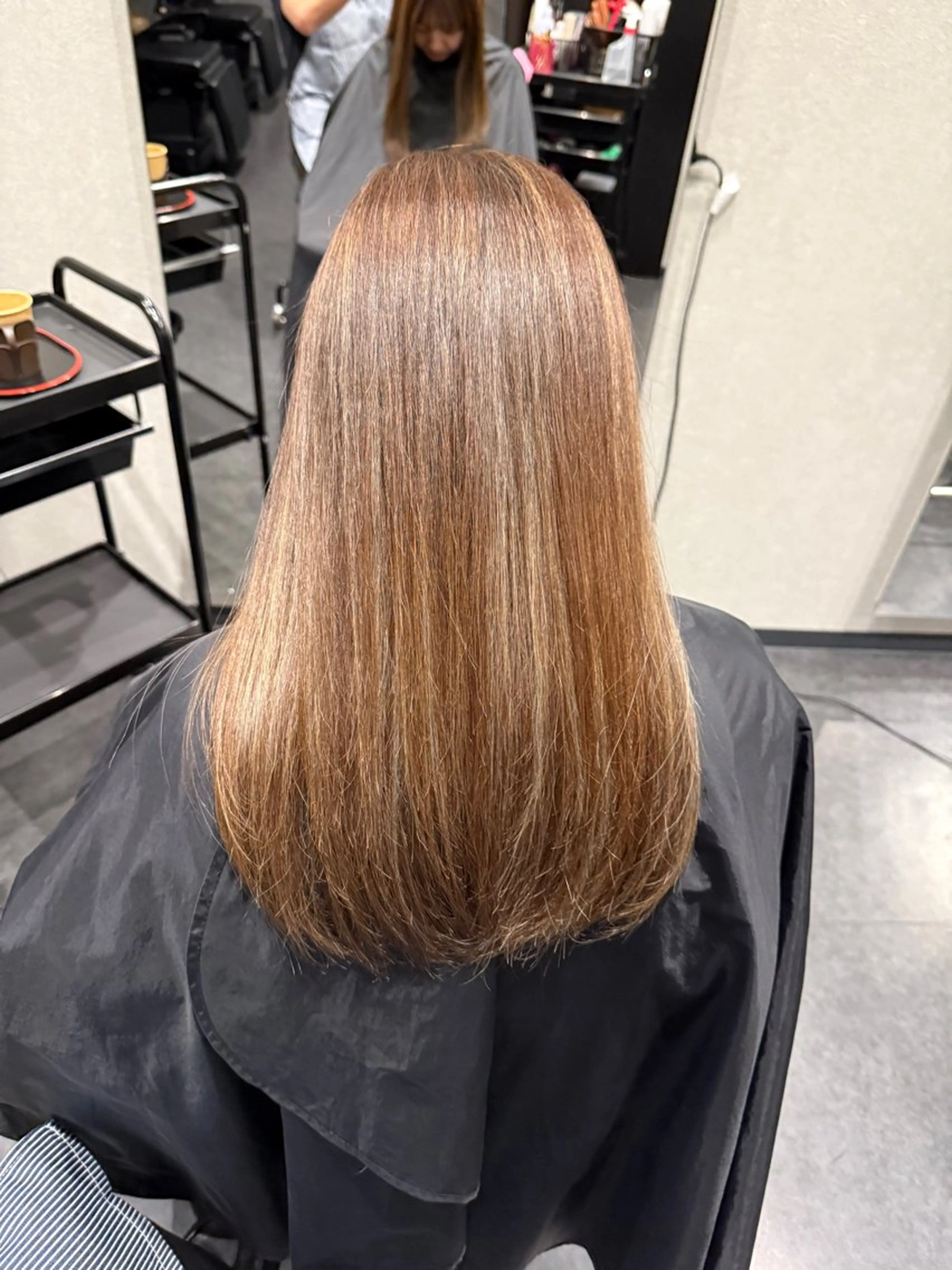 ロング ハイライト 髪質改善⚡️カラー 🍀武久 誠🍀のヘアスタイル