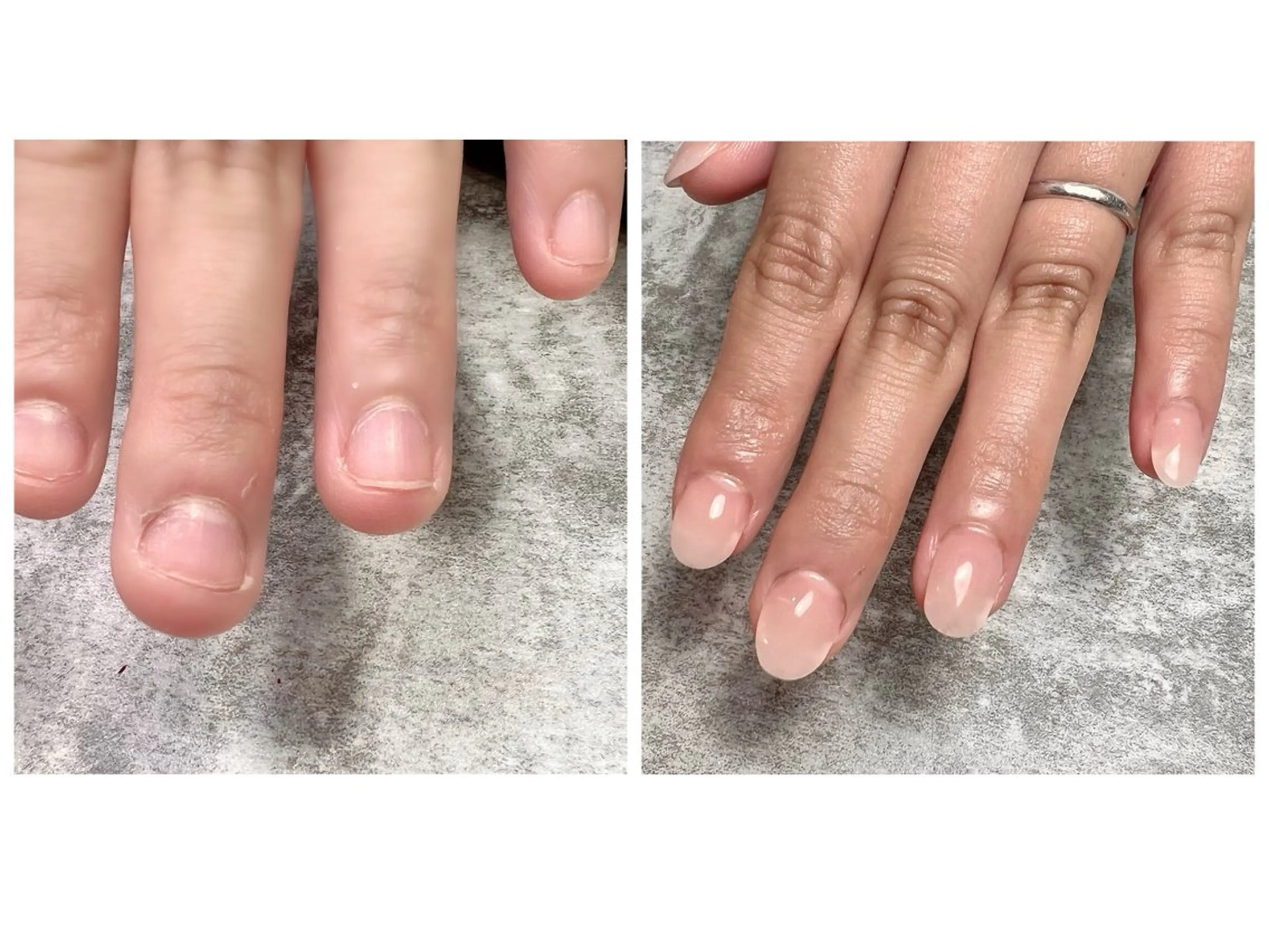 ネイル LEFTNAILS フィルインニュアンスのネイルデザイン