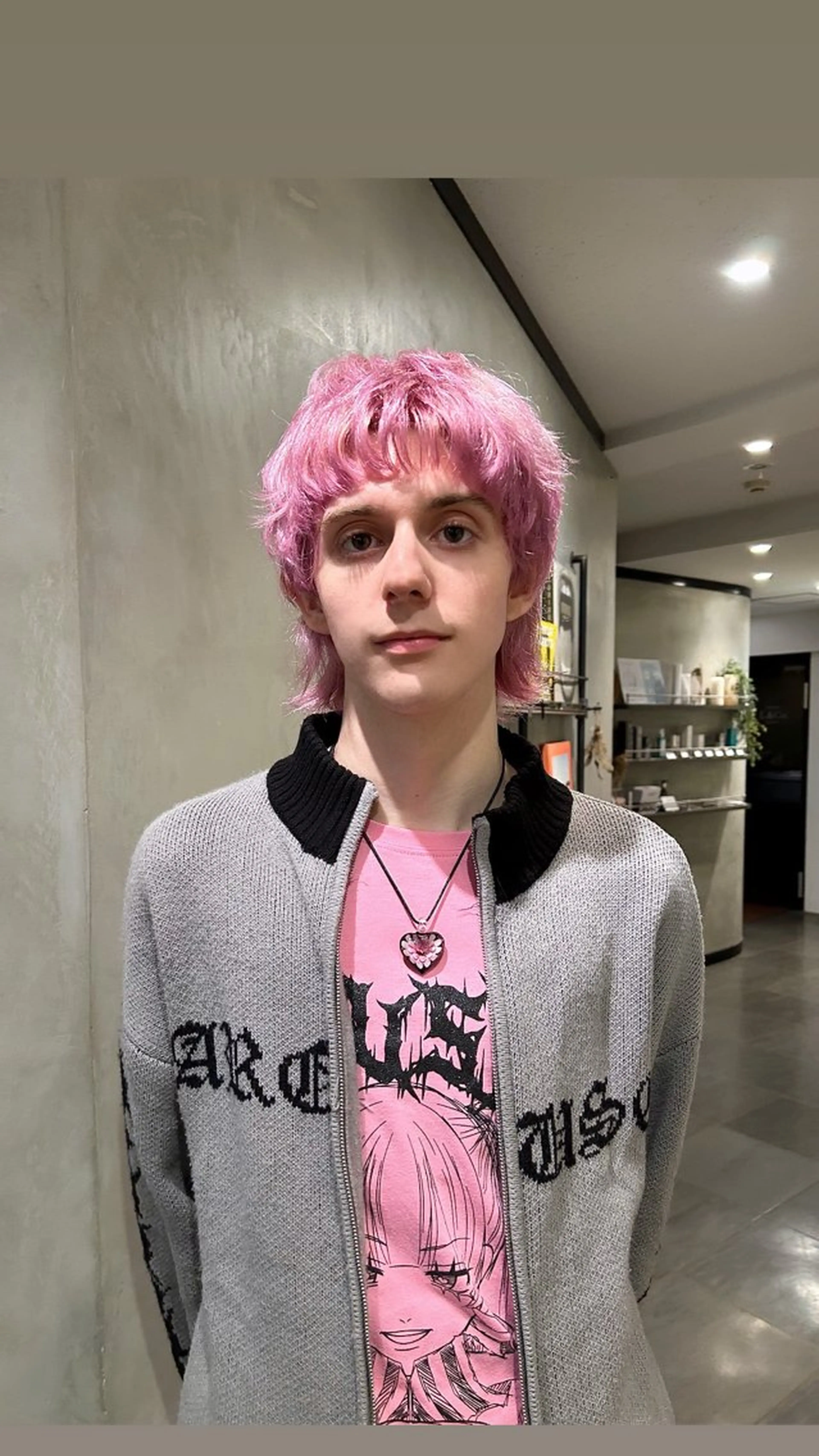 ショート カラー メンズ カット ヘアカラー トリートメント タナカ カナ🫧のヘアスタイル