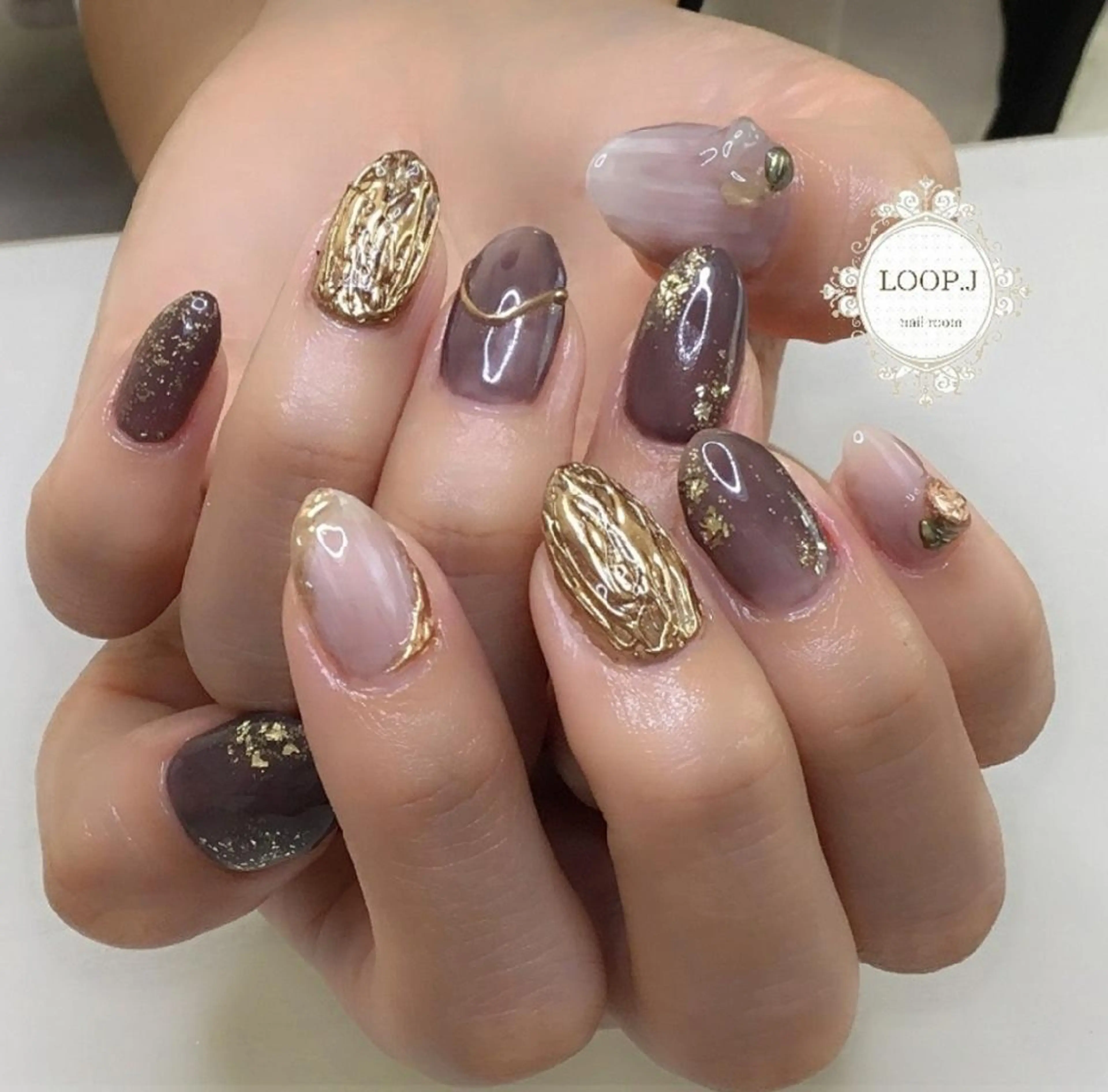 ネイル ハンドネイル おおくぼ めぐみのネイルデザイン