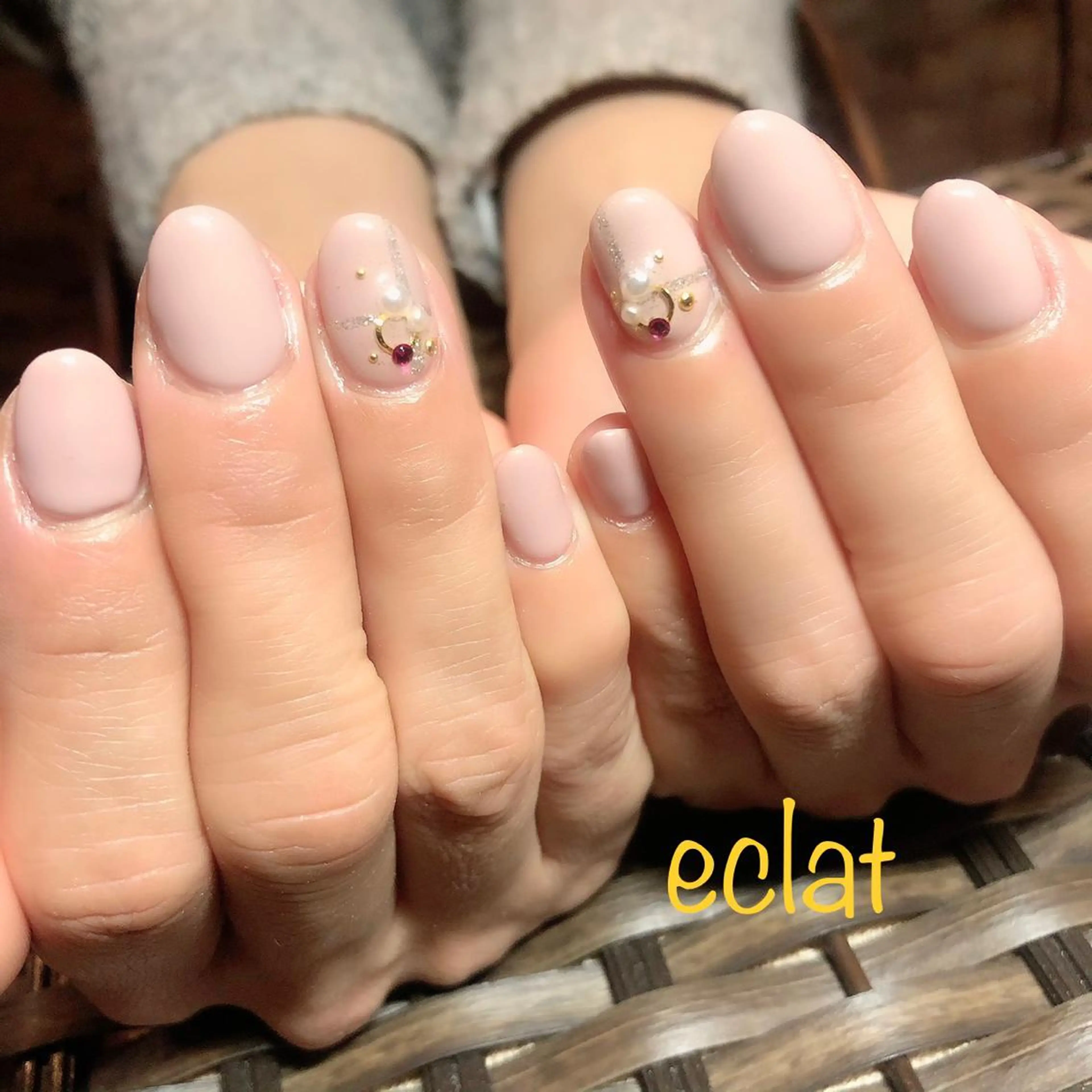 ネイル センター南 eclatのネイルデザイン