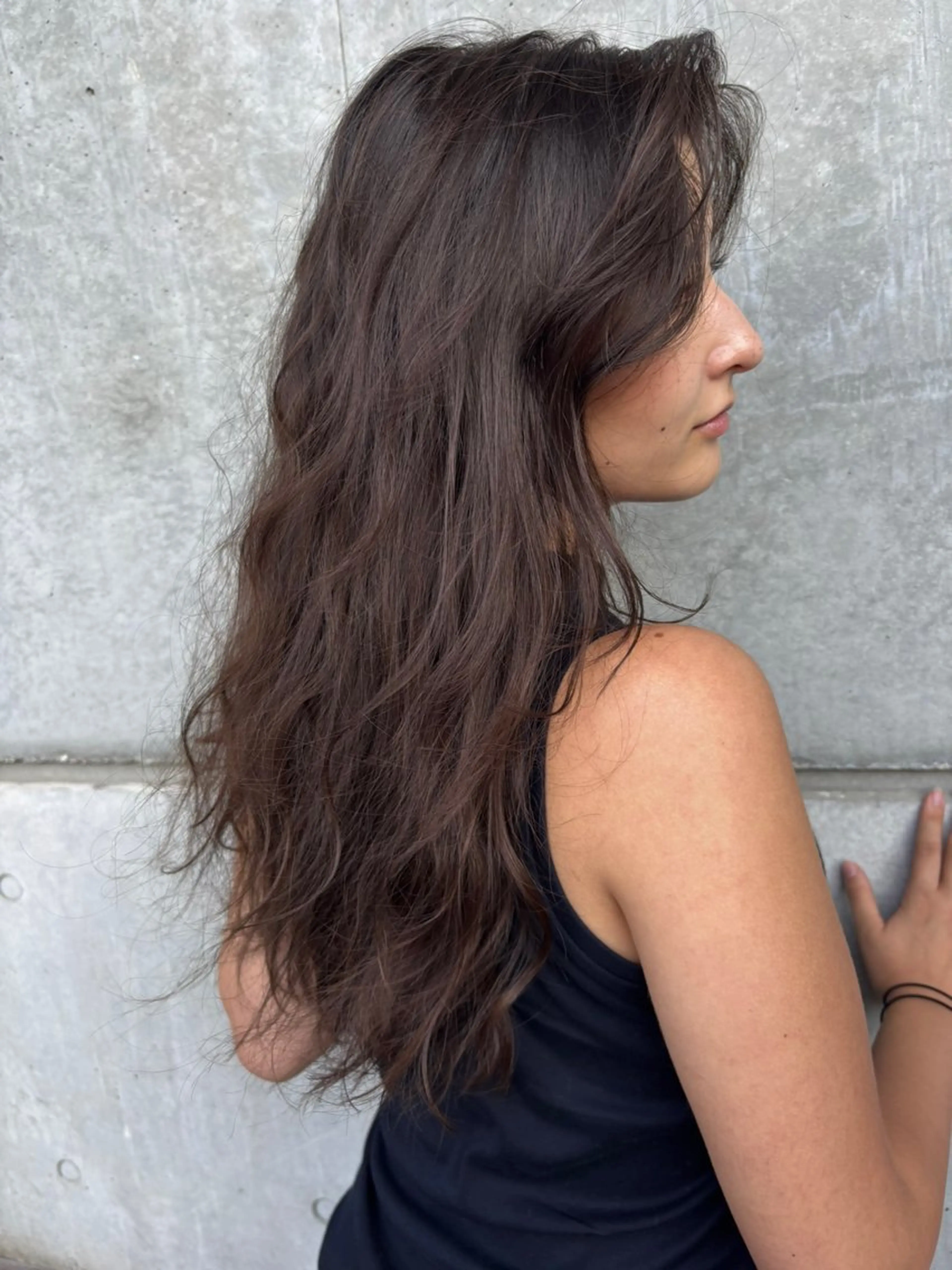 ロング パーマ 関谷 航太のヘアスタイル