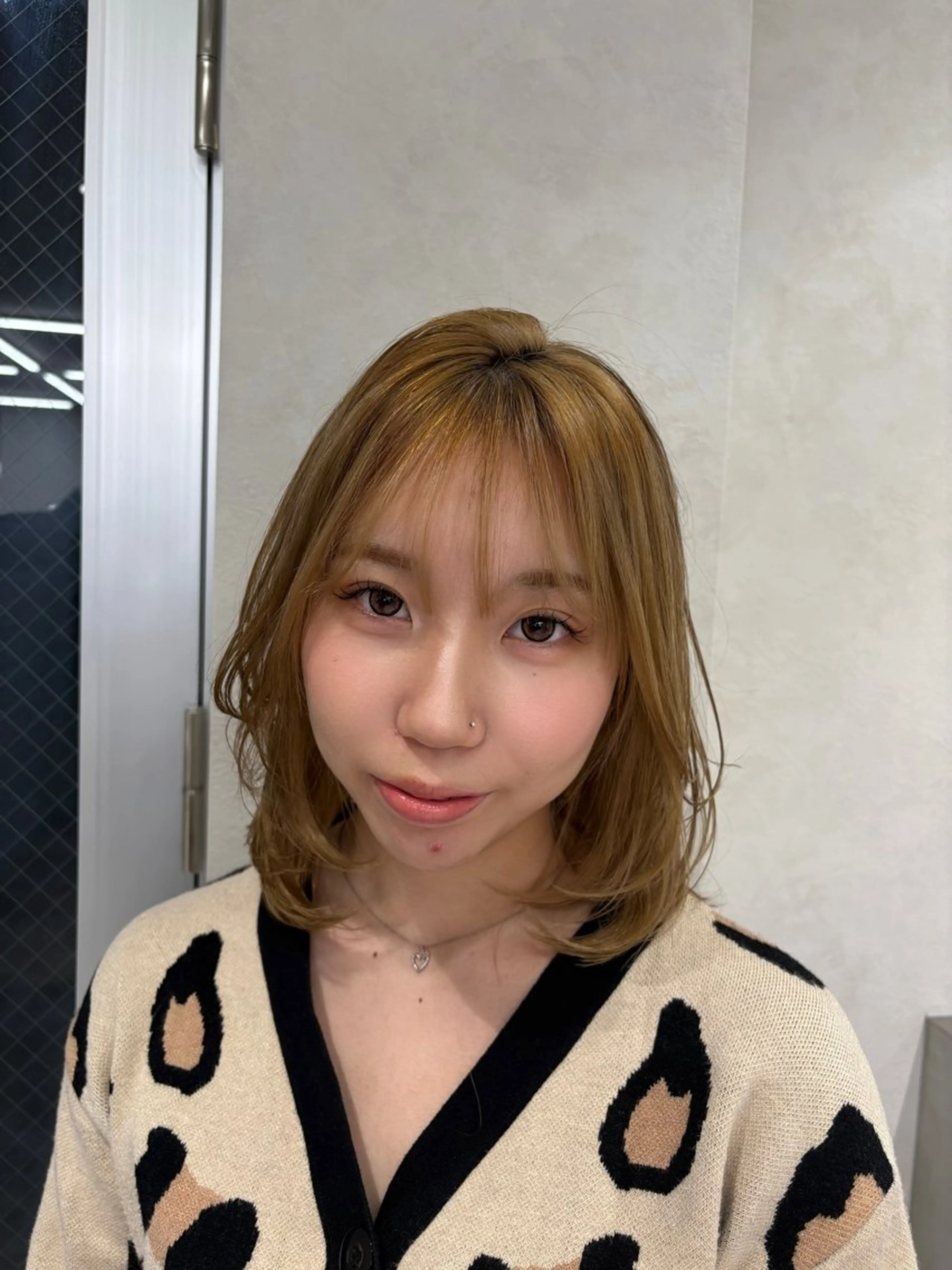 ミディアム ハッシュカット ハイレイヤー 韓国風ヘア レイヤーカット Yuta✂︎ 韓国レイヤー🪽のヘアスタイル