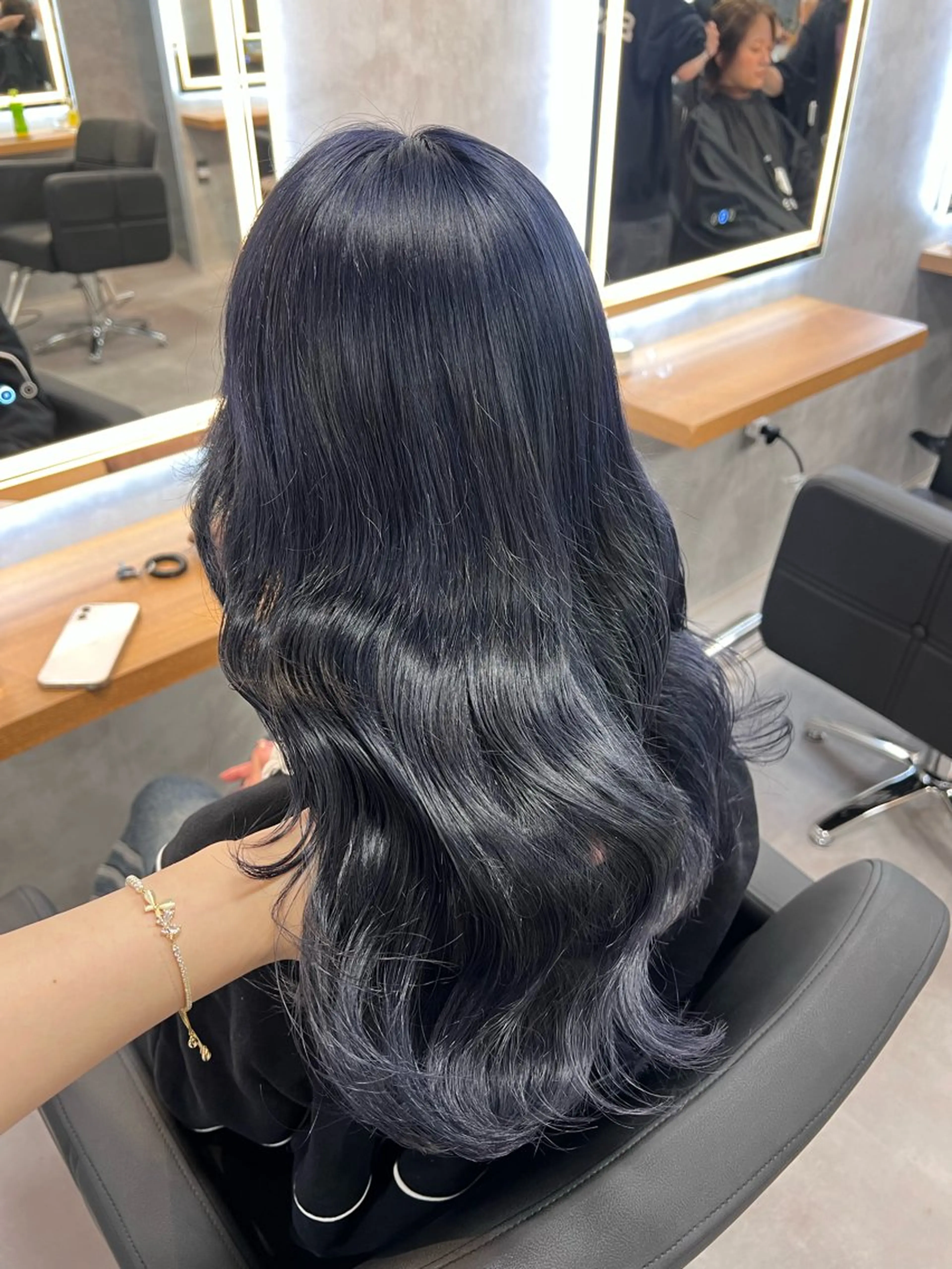 セミロング カラー 💖札幌カラー 指名No.1💖玲奈のヘアスタイル